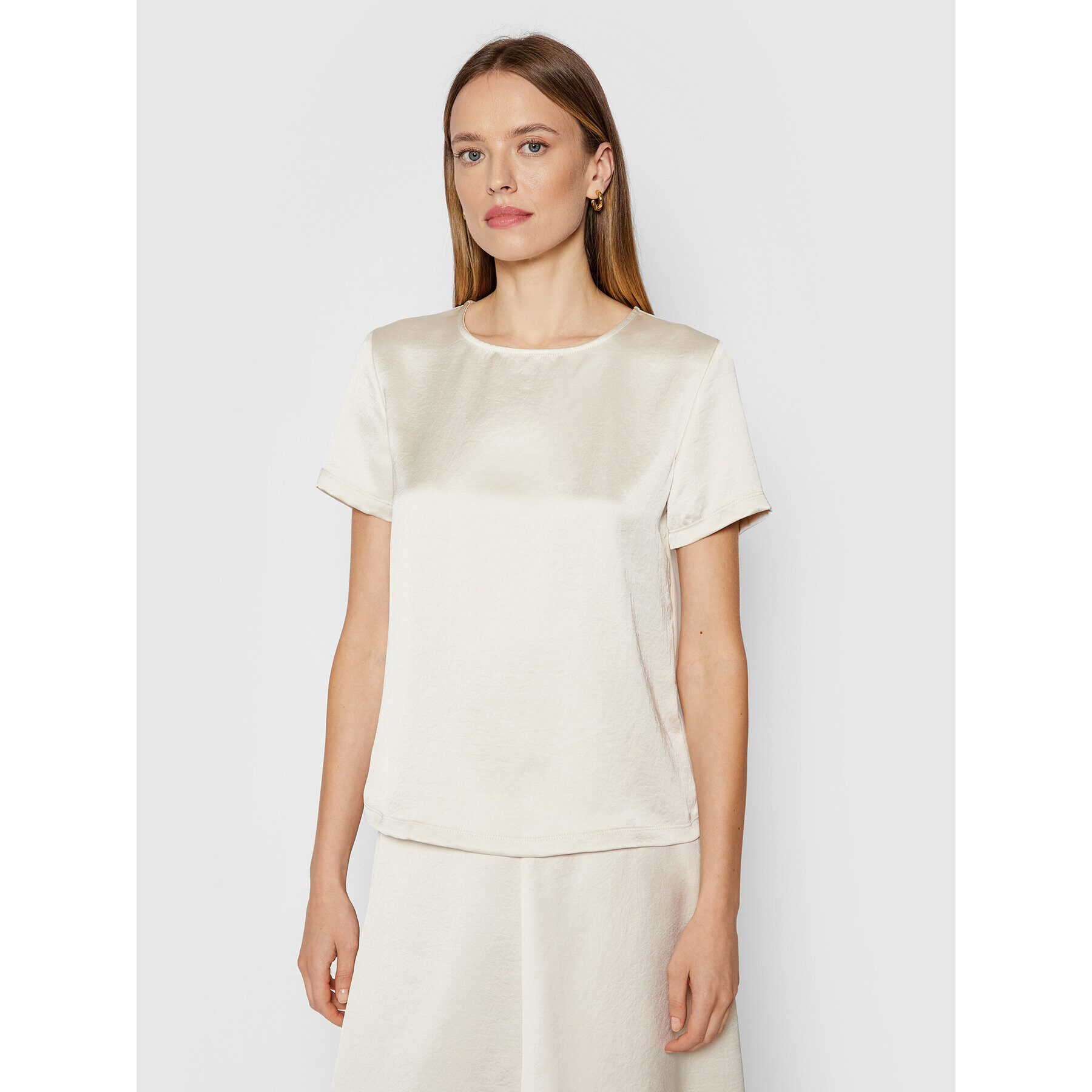 Weekend Max Mara Блуза Palermo 59460219 Бежов Regular Fit - Pepit.bg