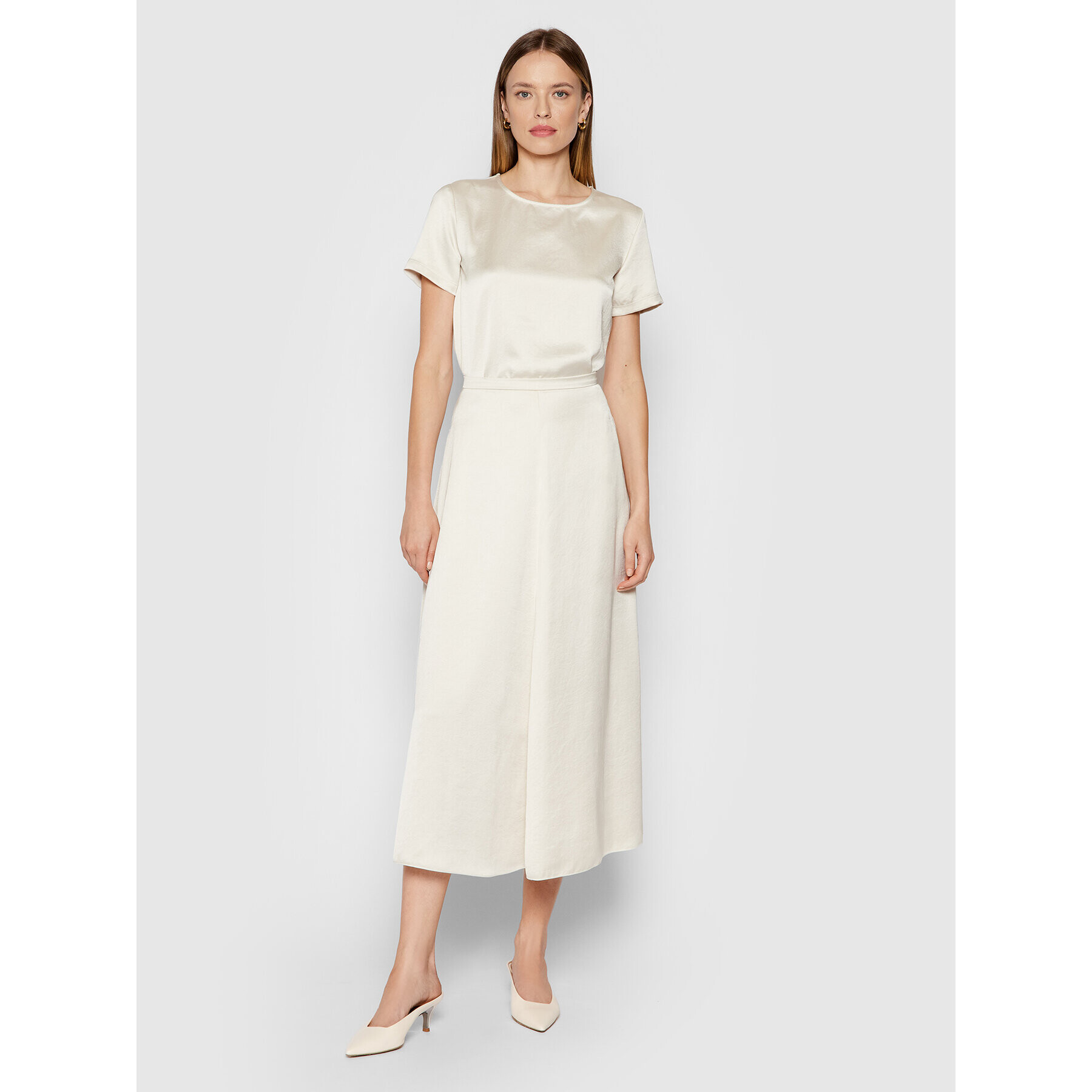 Weekend Max Mara Блуза Palermo 59460219 Бежов Regular Fit - Pepit.bg