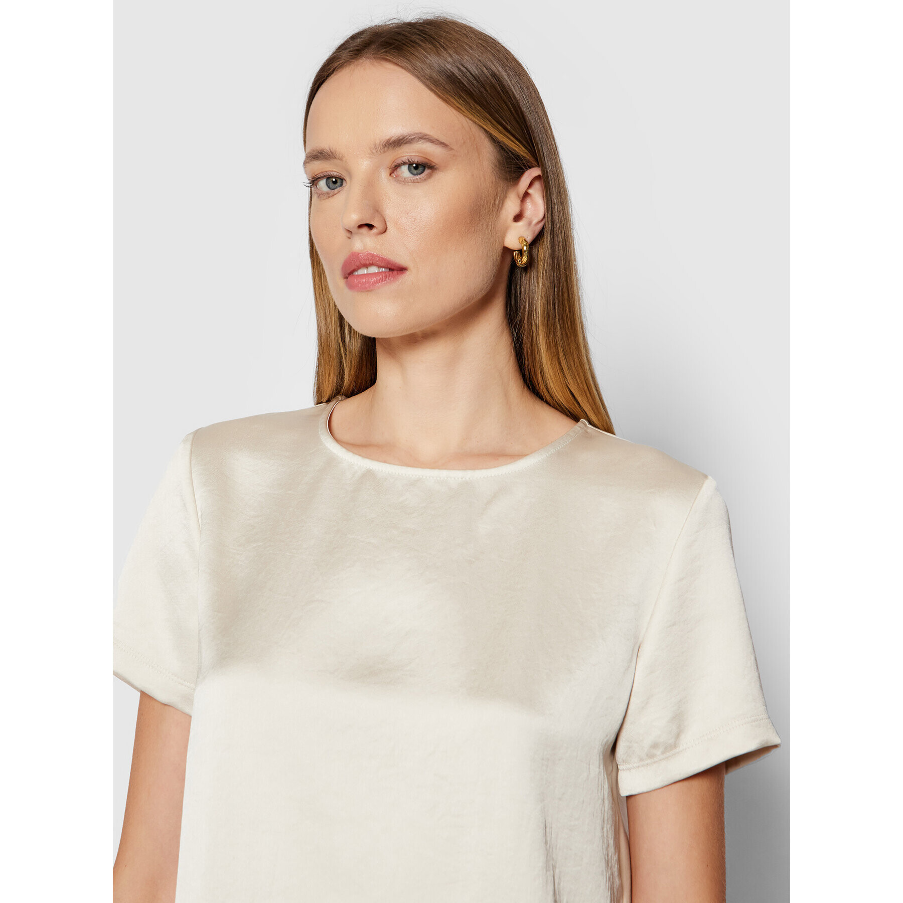 Weekend Max Mara Блуза Palermo 59460219 Бежов Regular Fit - Pepit.bg