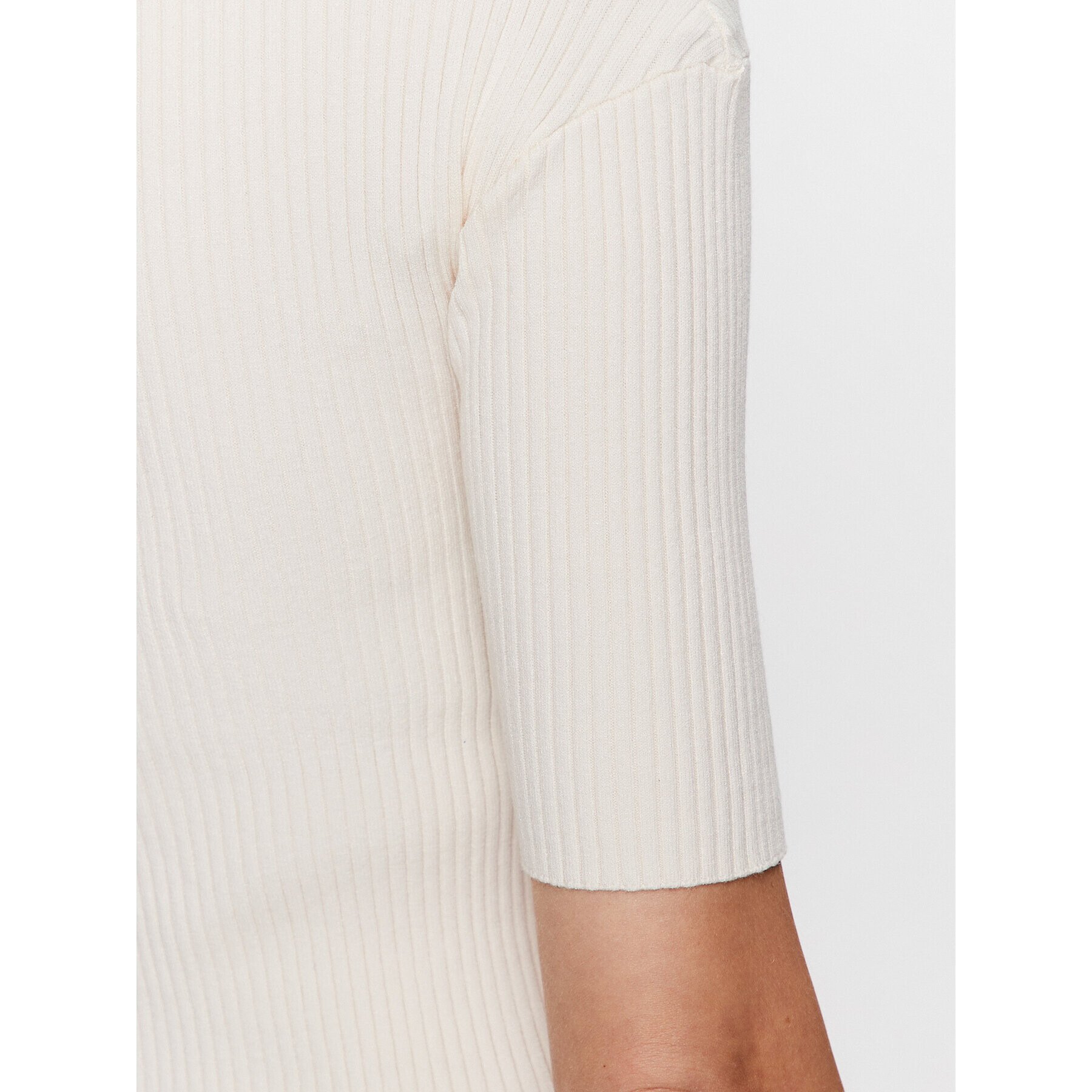 Weekend Max Mara Блуза Soraia 23536606 Екрю Slim Fit - Pepit.bg