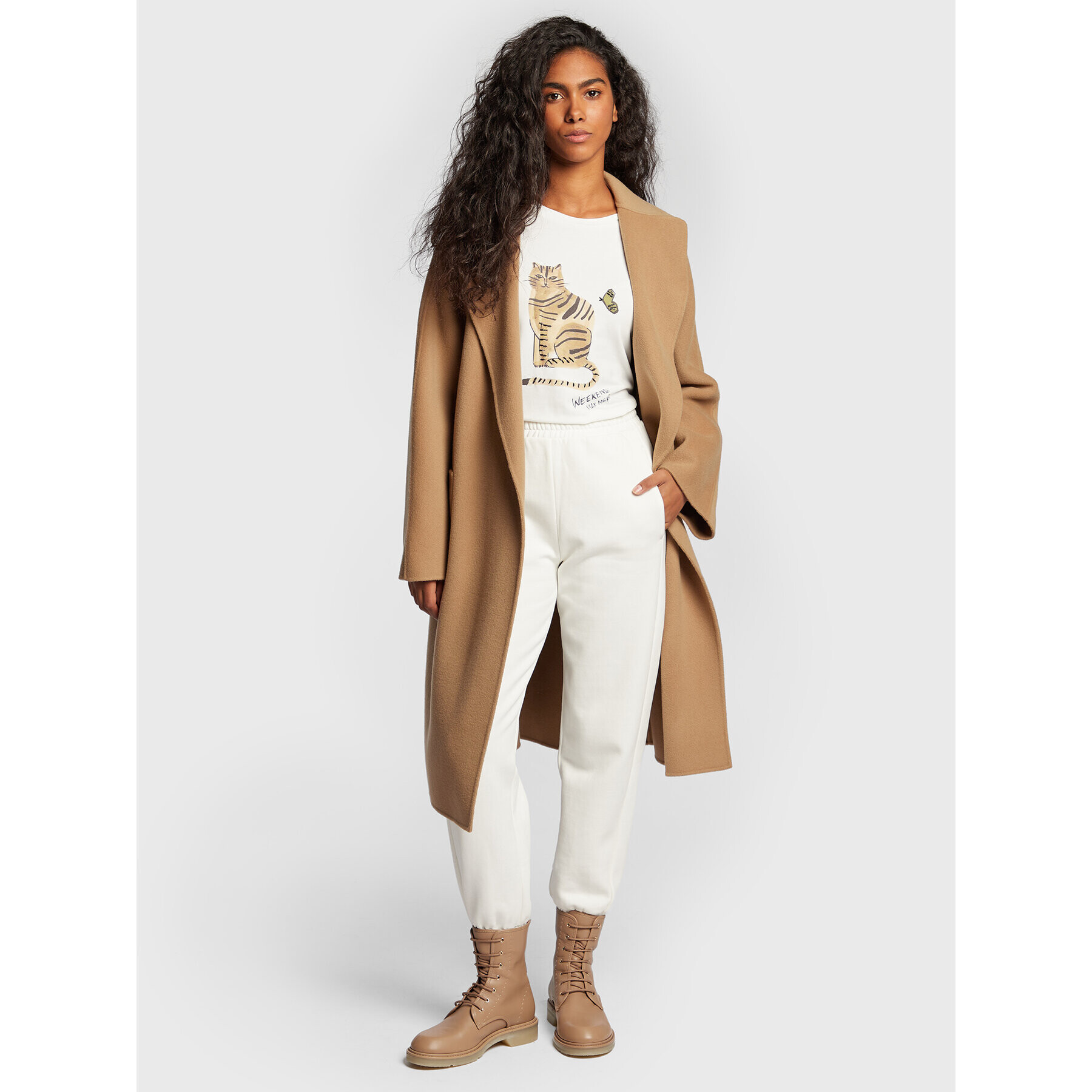 Weekend Max Mara Блуза Tallero 59460323 Бял Regular Fit - Pepit.bg