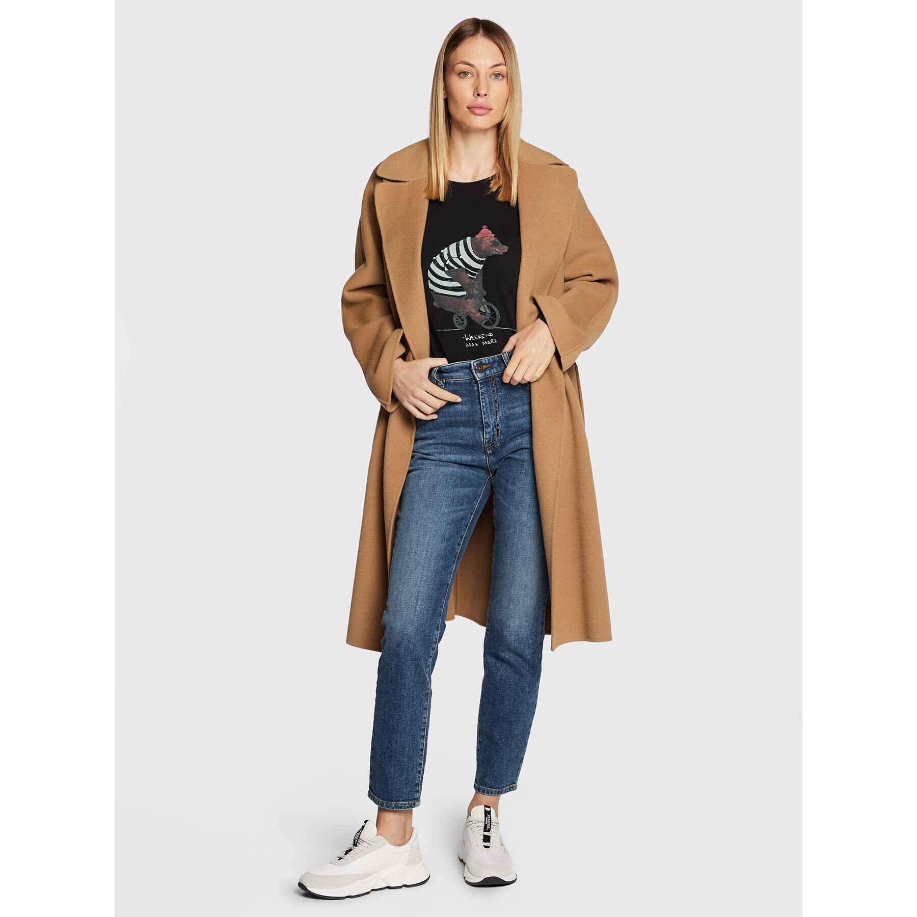 Weekend Max Mara Блуза Tallero 59460323 Черен Regular Fit - Pepit.bg