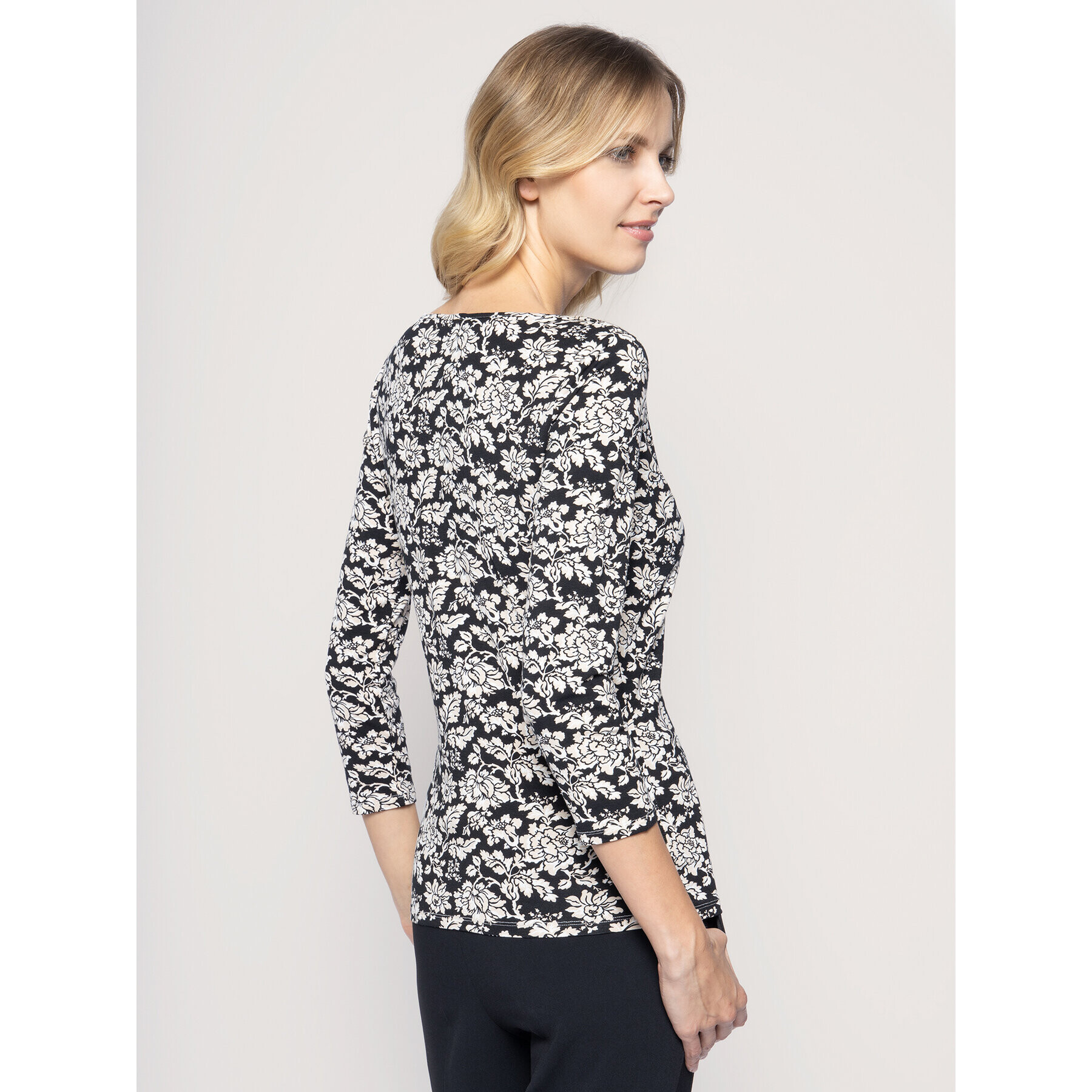 Weekend Max Mara Блуза Tirsi 59410607 Черен Slim Fit - Pepit.bg