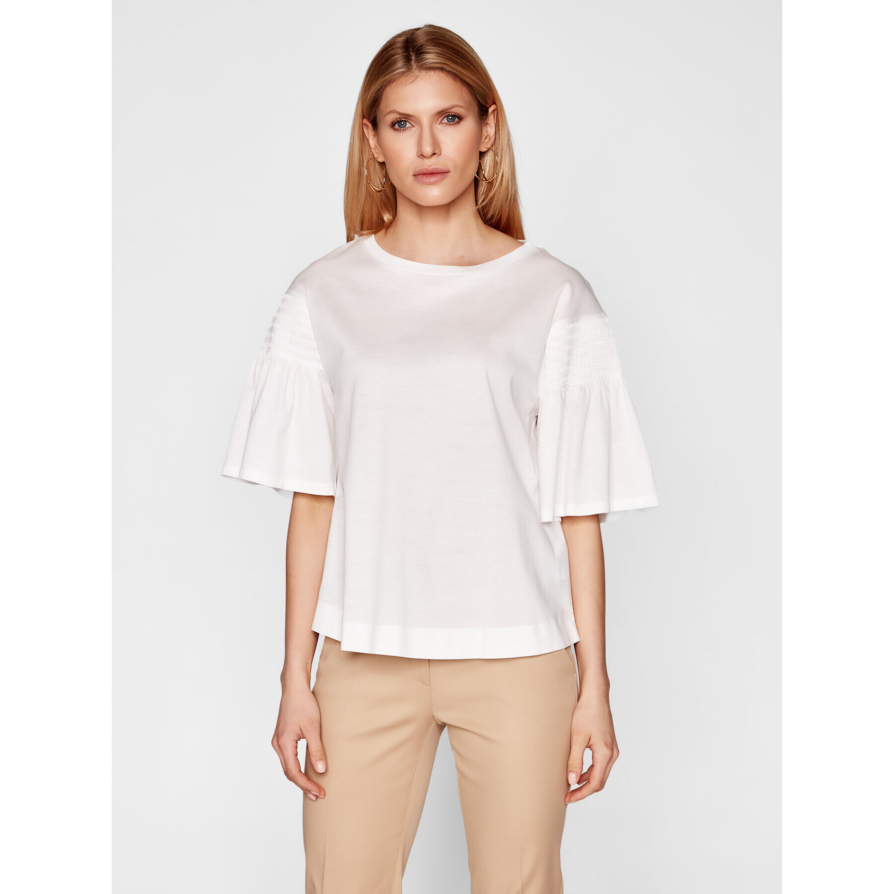 Weekend Max Mara Блуза Vanesio 59411411 Бял Regular Fit - Pepit.bg