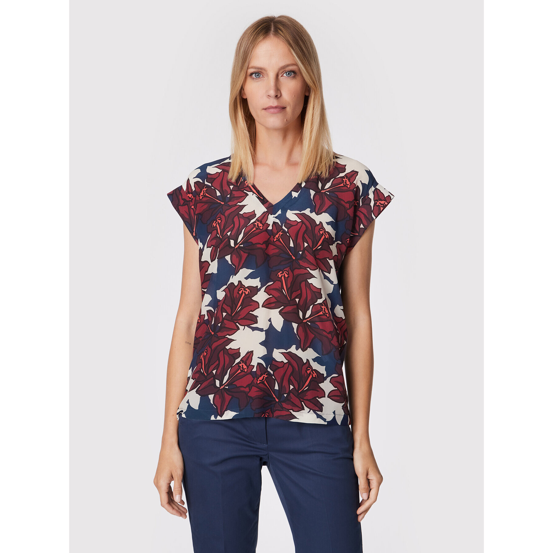 Weekend Max Mara Блуза Zirlo 59460629 Цветен Relaxed Fit - Pepit.bg