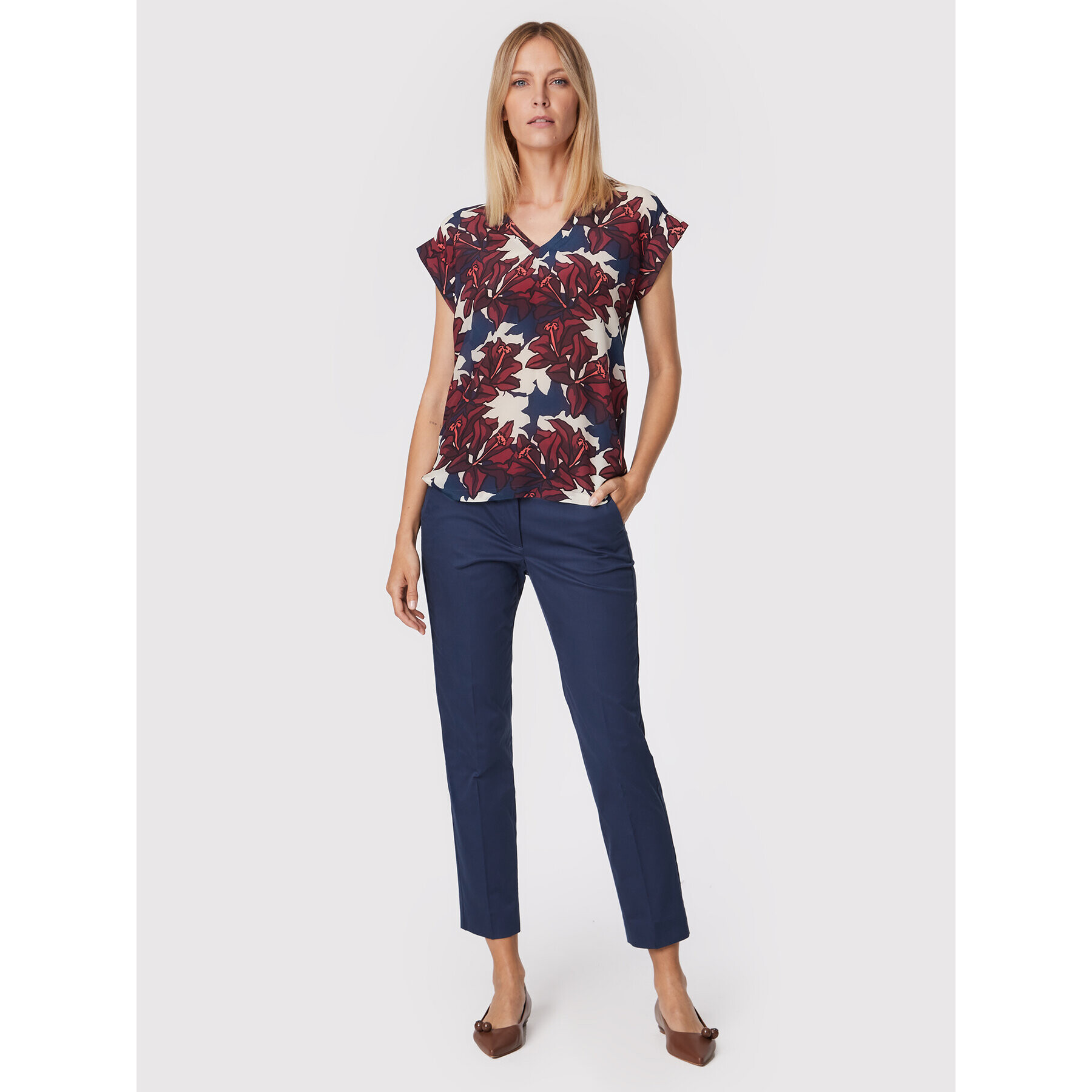 Weekend Max Mara Блуза Zirlo 59460629 Цветен Relaxed Fit - Pepit.bg