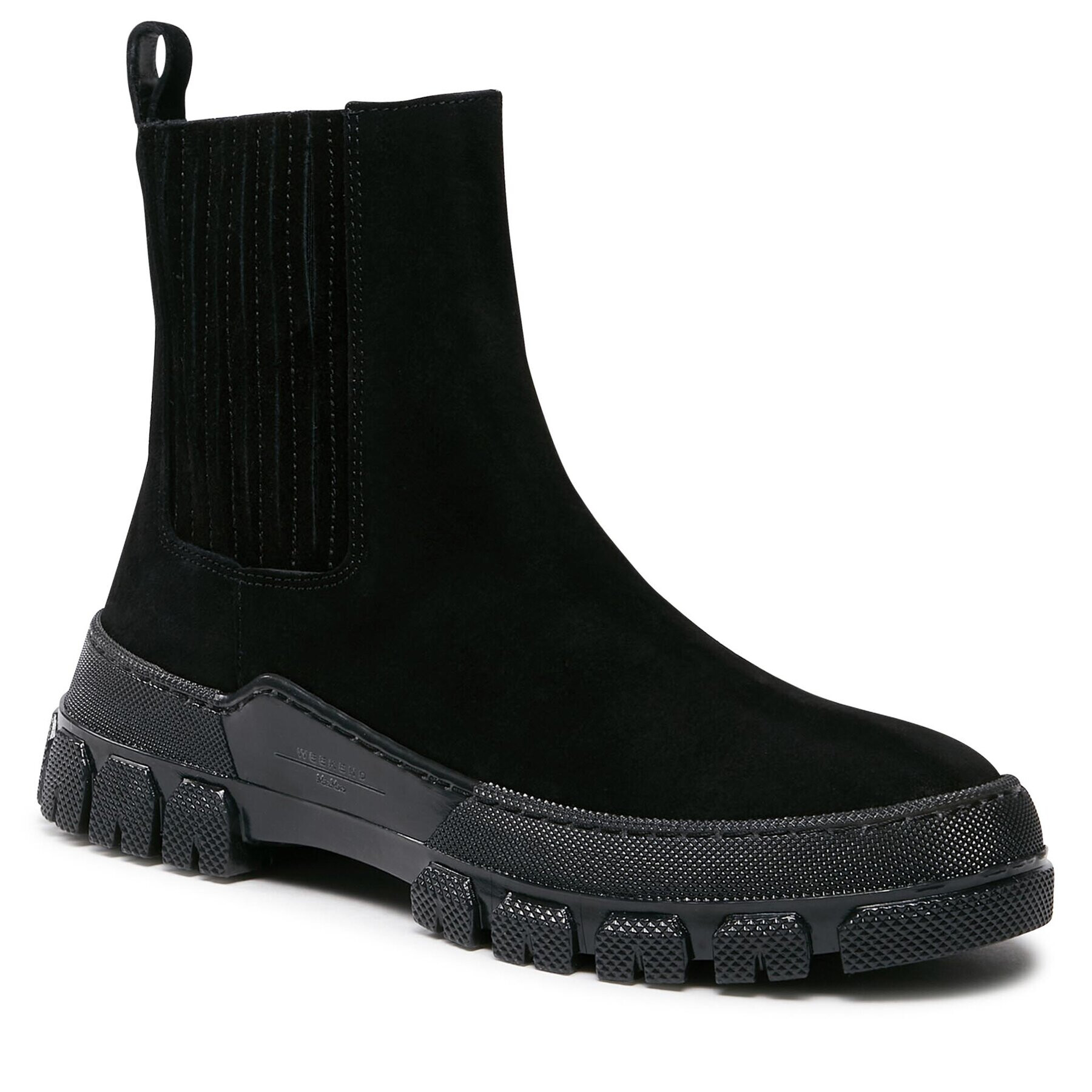 Weekend Max Mara Боти тип челси Genepi 2357960334600 Черен - Pepit.bg
