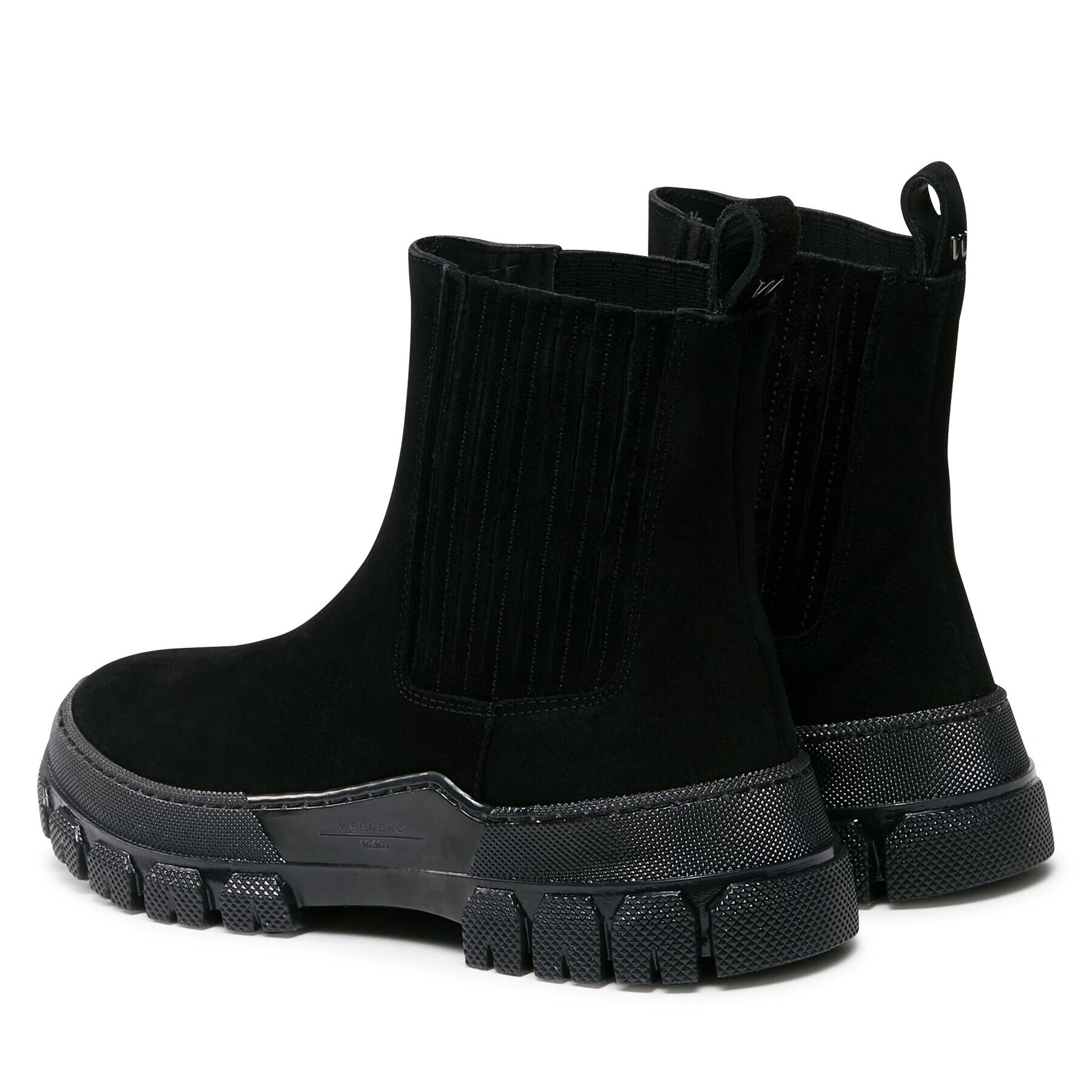 Weekend Max Mara Боти тип челси Genepi 2357960334600 Черен - Pepit.bg