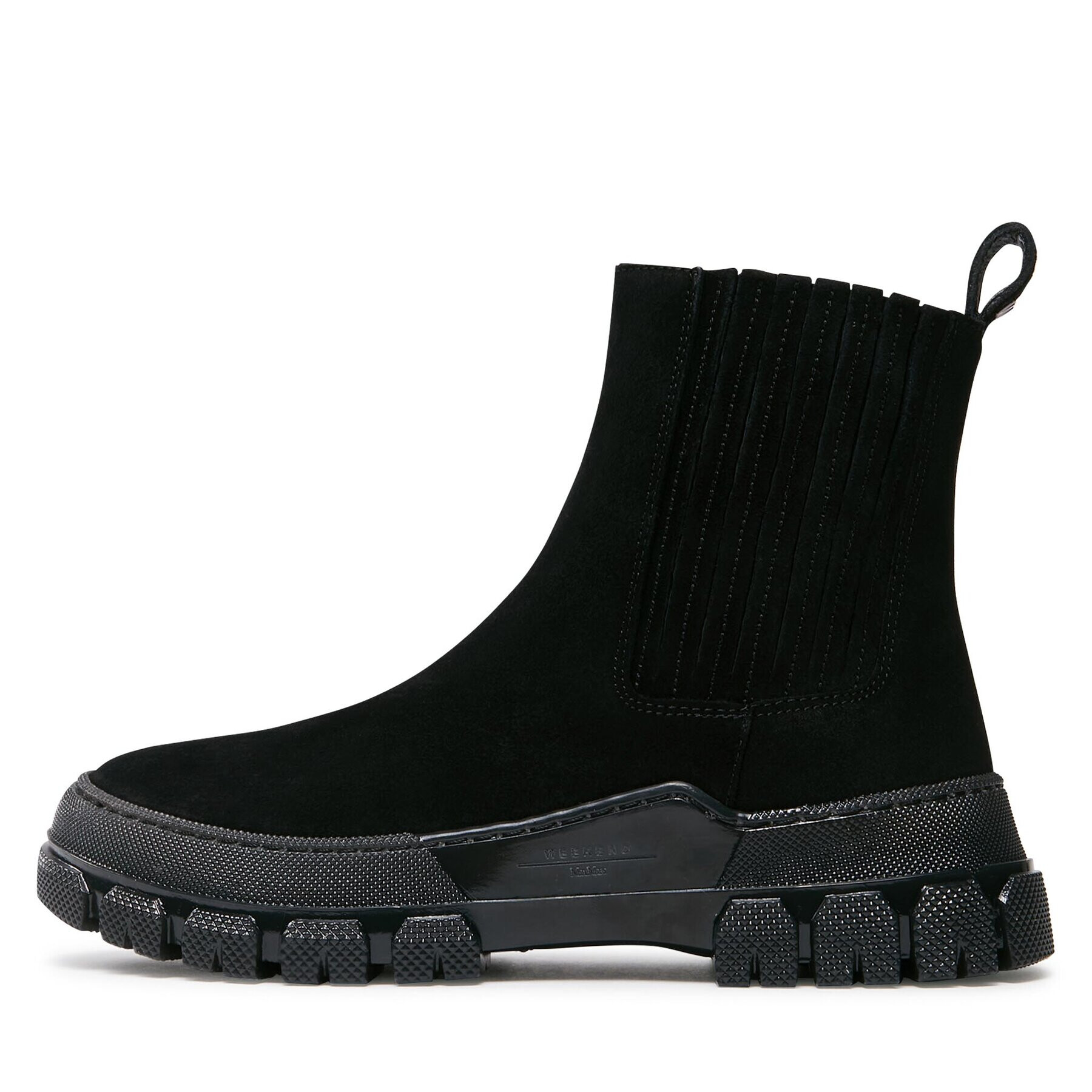 Weekend Max Mara Боти тип челси Genepi 2357960334600 Черен - Pepit.bg