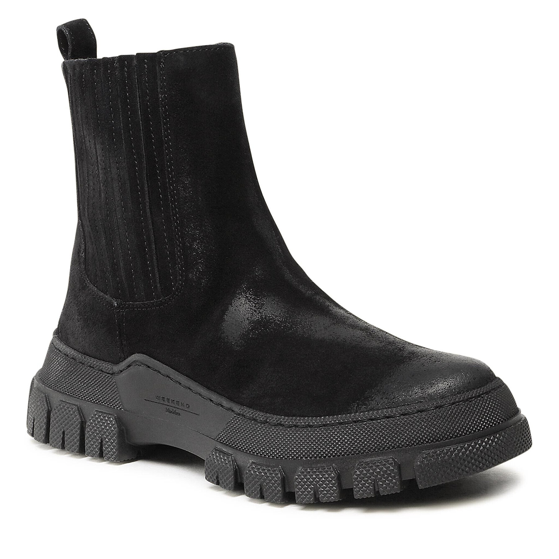 Weekend Max Mara Боти тип челси Genepi 57960124600 Черен - Pepit.bg