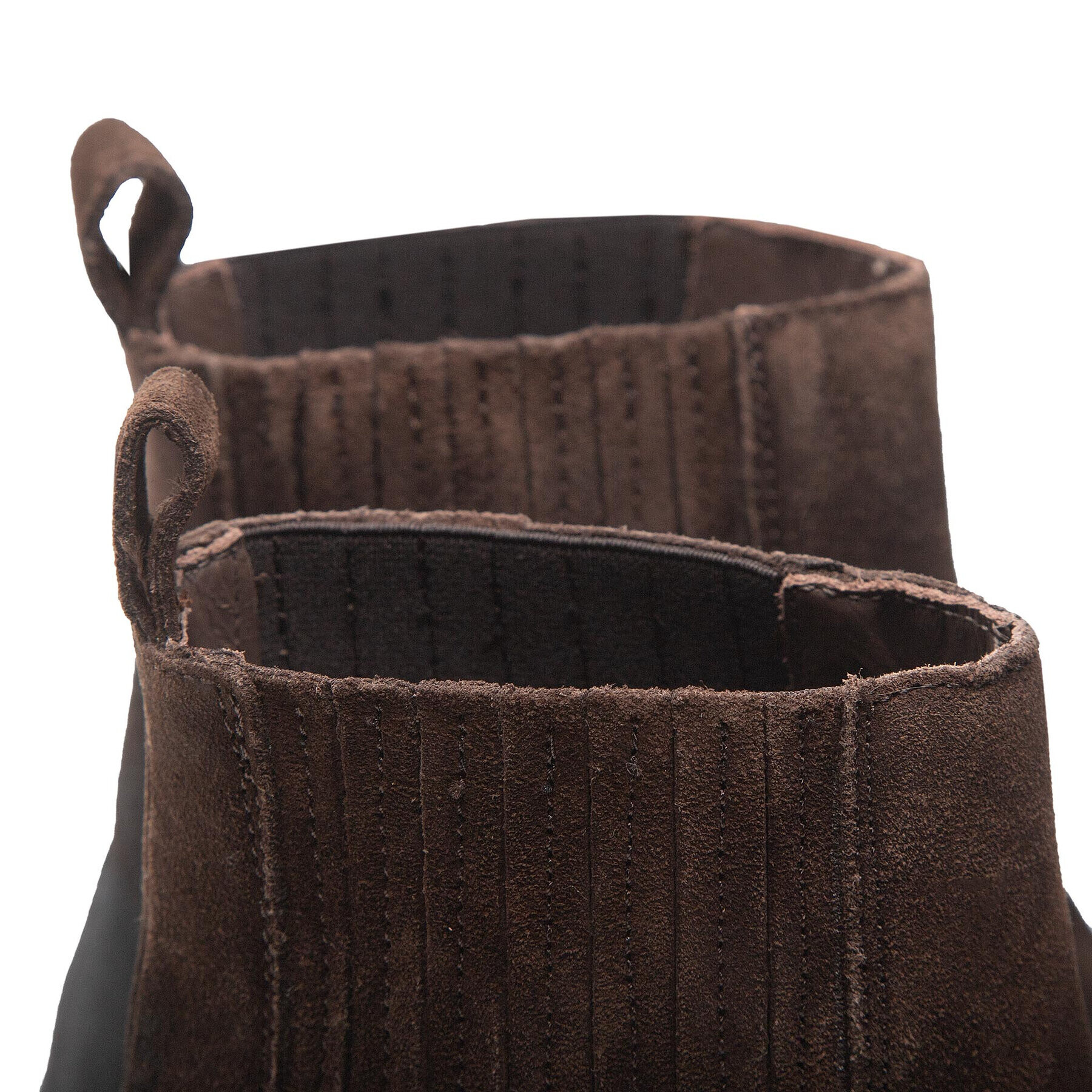 Weekend Max Mara Боти тип челси Genepi 57960124600 Кафяв - Pepit.bg