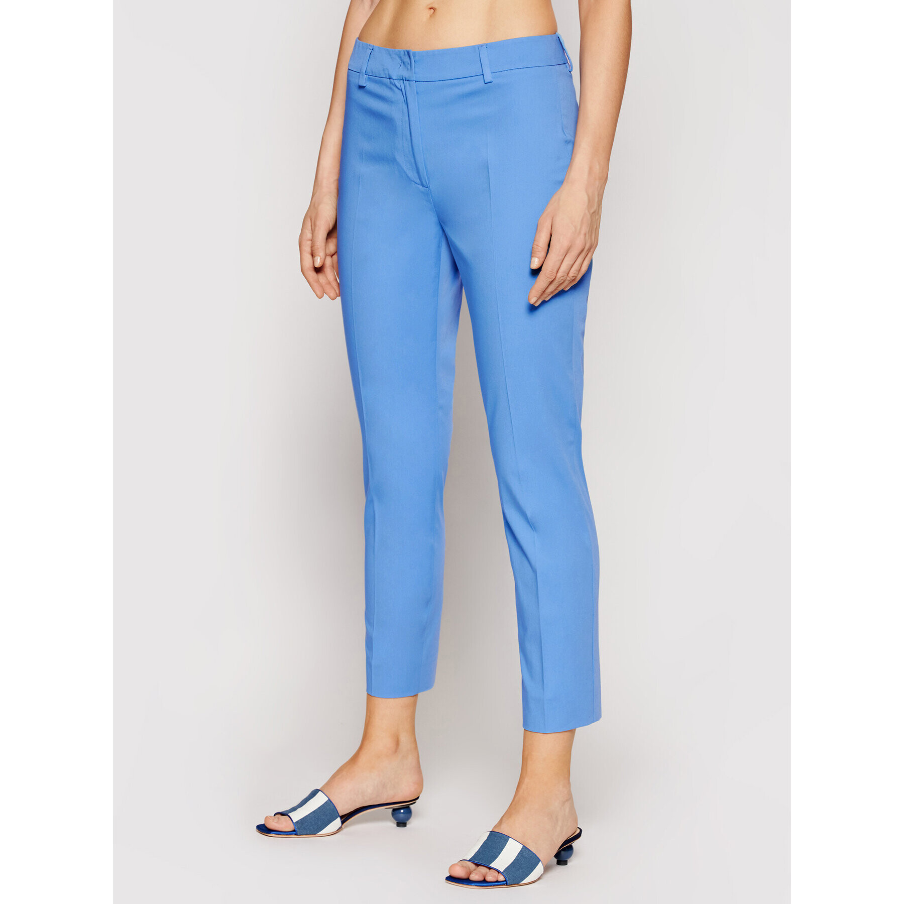 Weekend Max Mara Чино панталони Faraone 51310611 Син Regular Fit - Pepit.bg