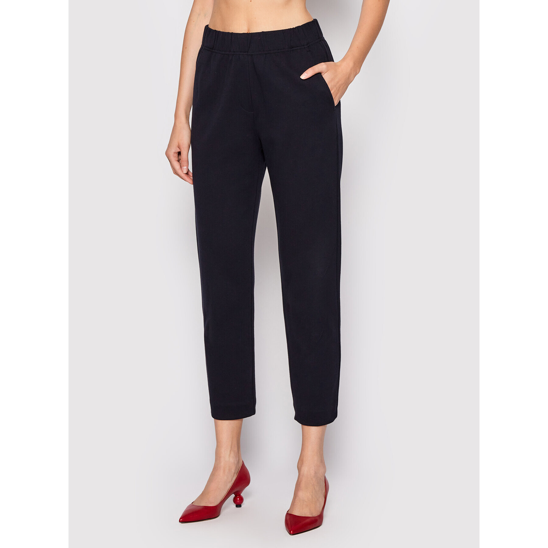 Weekend Max Mara Чино панталони Razza 57860229 Тъмносин Slim Fit - Pepit.bg