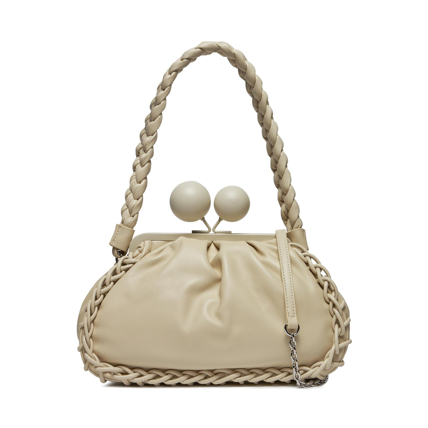 Weekend Max Mara Дамска чанта Lecito 2415511104 Бежов - Pepit.bg
