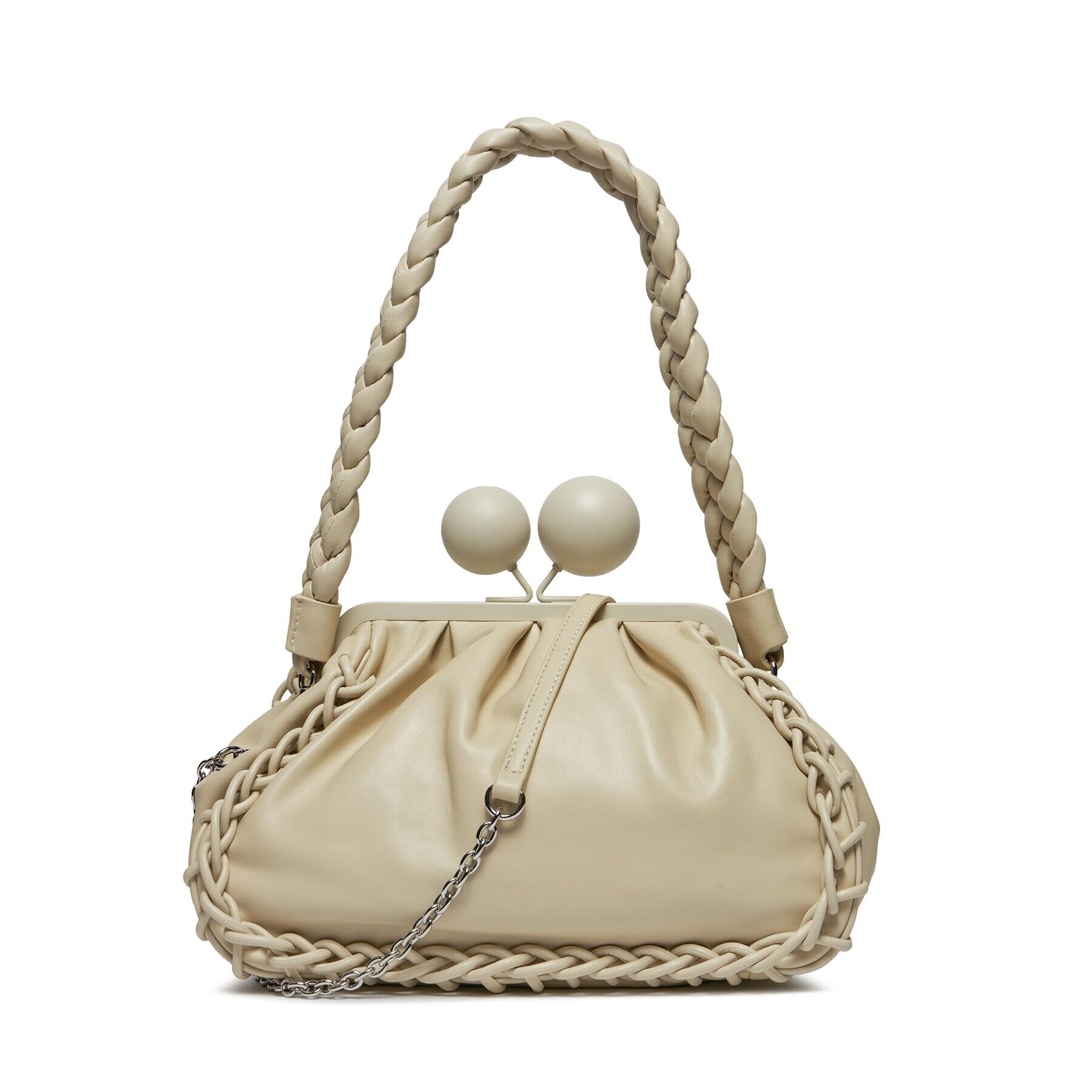 Weekend Max Mara Дамска чанта Lecito 2415511104 Бежов - Pepit.bg