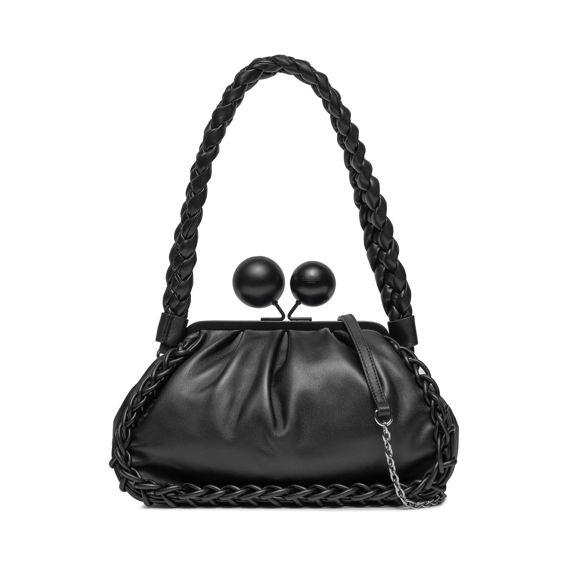 Weekend Max Mara Дамска чанта Lecito 2415511104 Черен - Pepit.bg