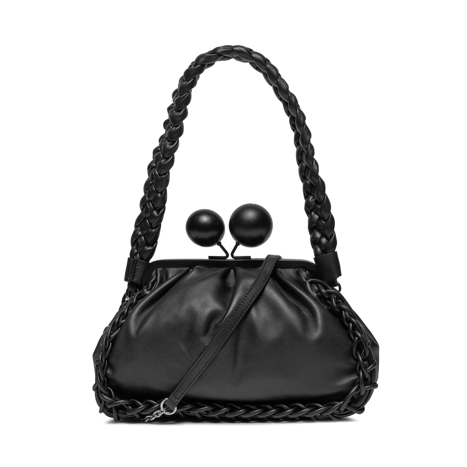 Weekend Max Mara Дамска чанта Lecito 2415511104 Черен - Pepit.bg