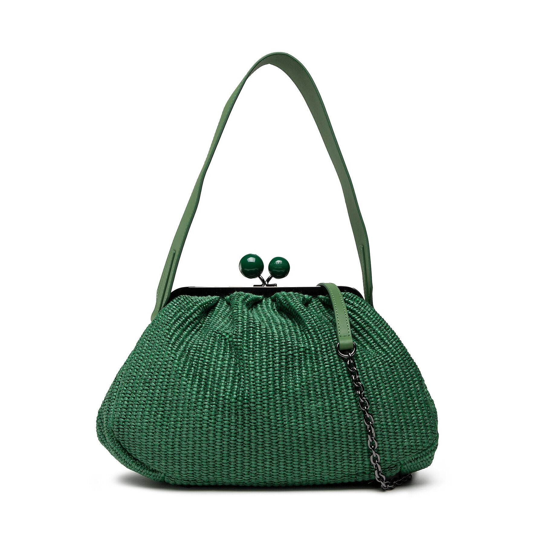 Weekend Max Mara Дамска чанта Livia 55110224600 Зелен - Pepit.bg