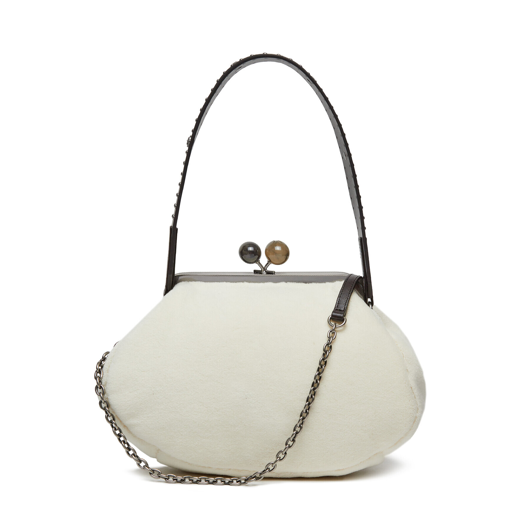 Weekend Max Mara Дамска чанта Malia 2355161134600 Бял - Pepit.bg