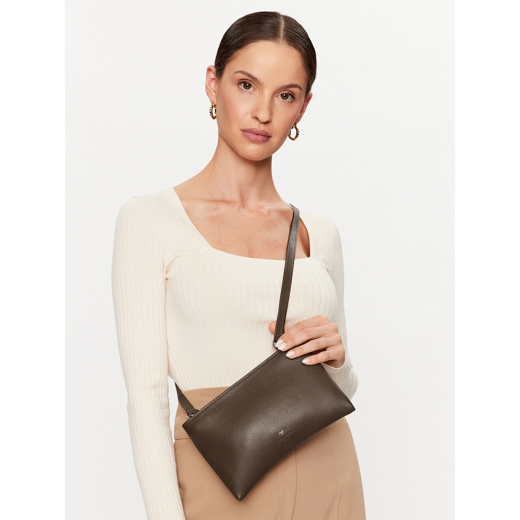 Weekend Max Mara Дамска чанта Novara 2355111032 Кафяв - Pepit.bg