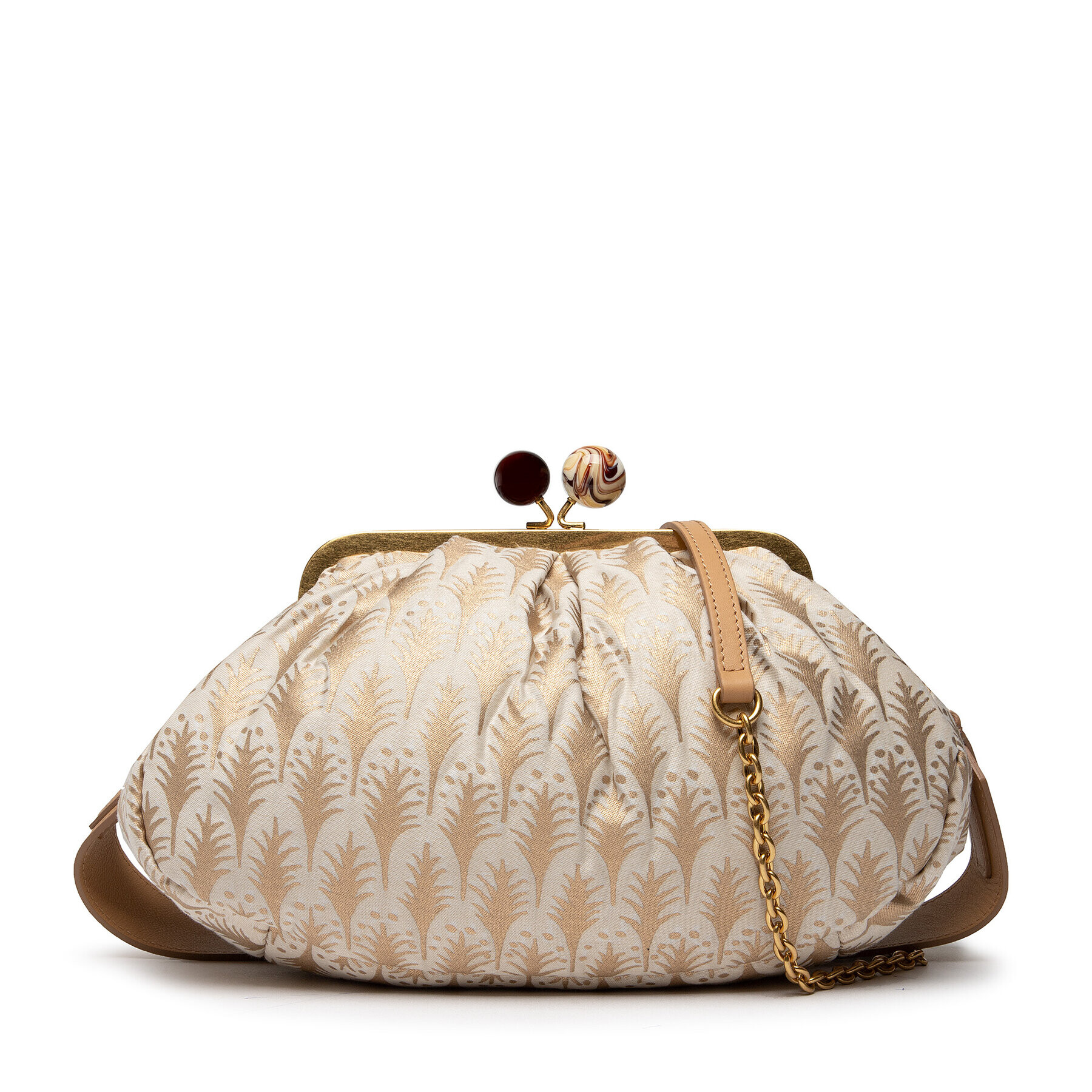 Weekend Max Mara Дамска чанта Venezia 55160522600 Бежов - Pepit.bg