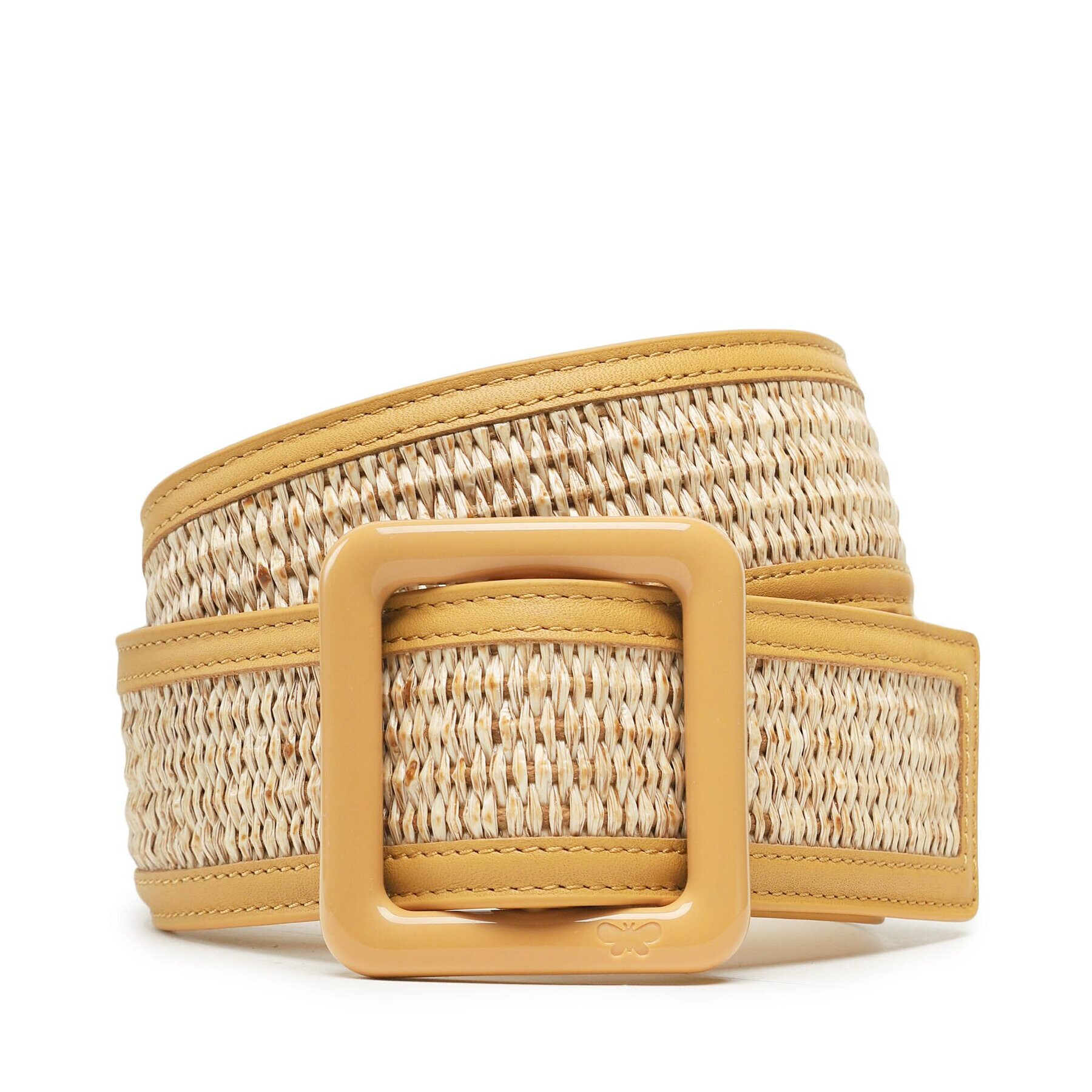 Weekend Max Mara Дамски колан Bocca 23550101346 Жълт - Pepit.bg