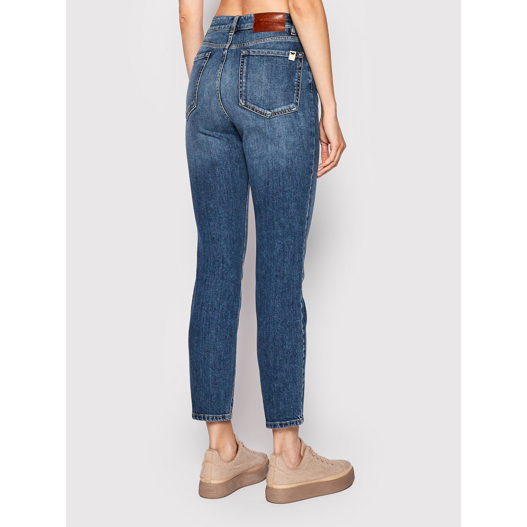 Weekend Max Mara Дънки Bergamo 51860129 Тъмносин Slim Fit - Pepit.bg