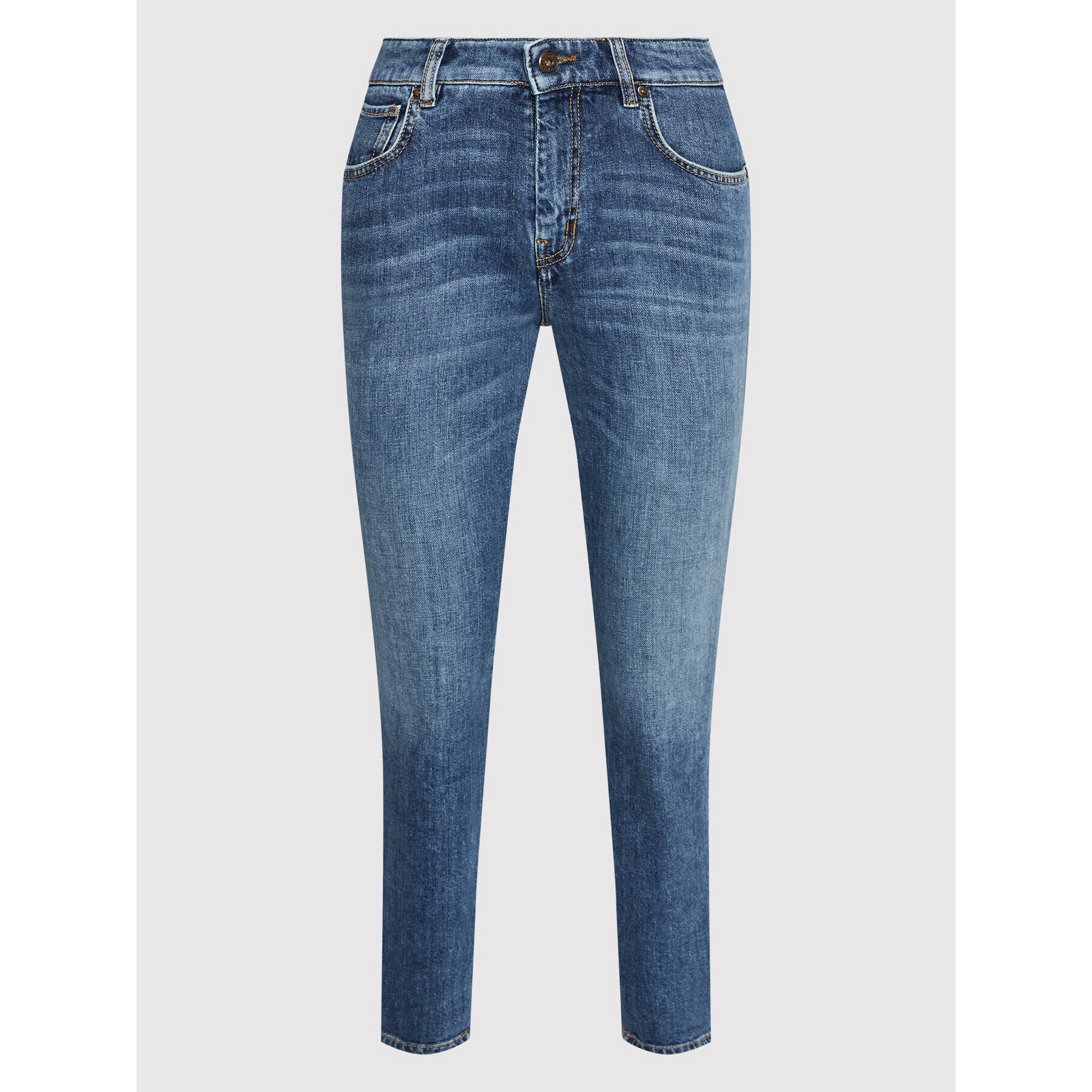 Weekend Max Mara Дънки Bergamo 51860129 Тъмносин Slim Fit - Pepit.bg