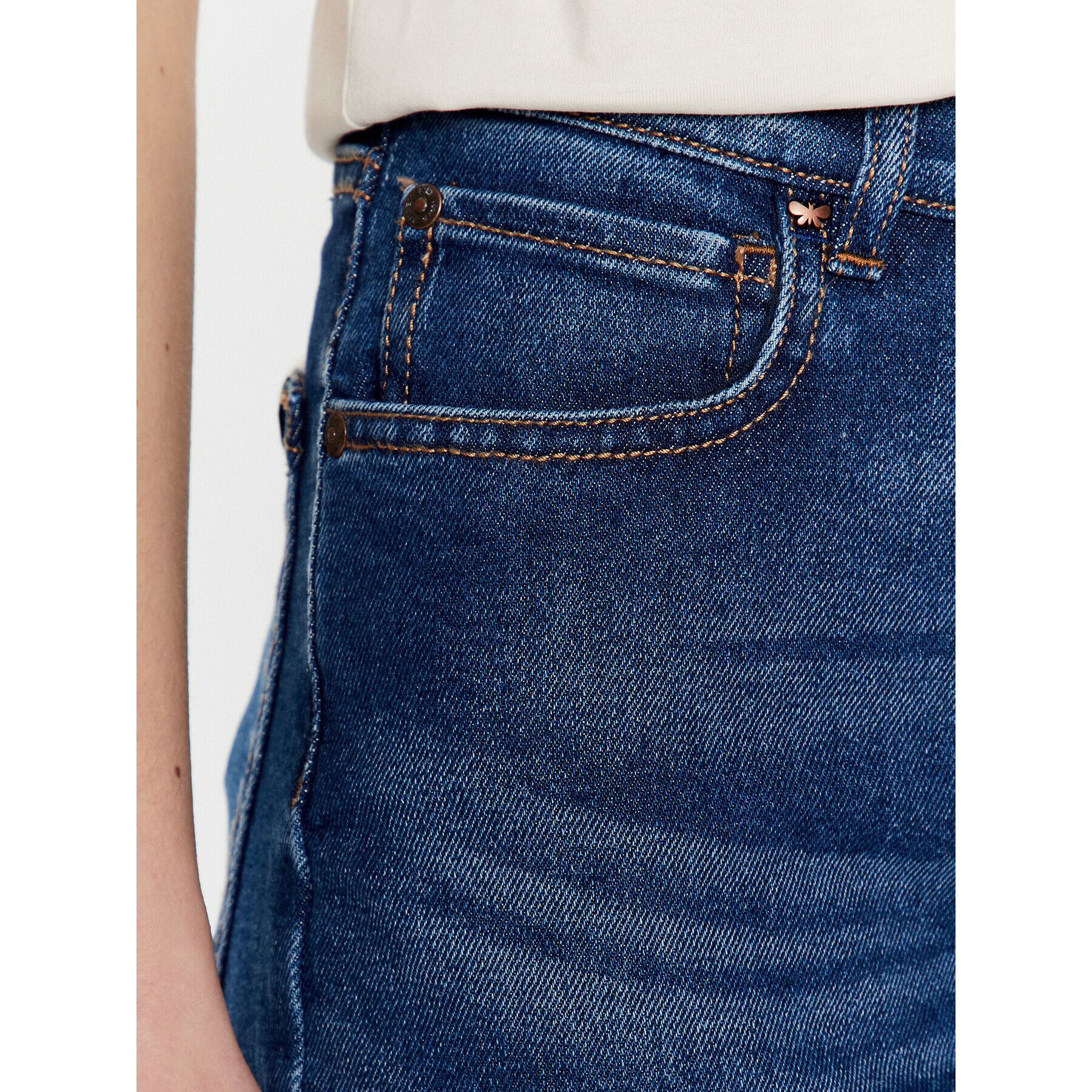 Weekend Max Mara Дънки Eufrate 2351810337 Тъмносин Relaxed Fit - Pepit.bg