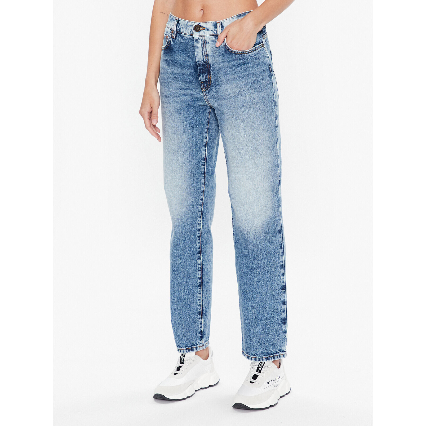 Weekend Max Mara Дънки Ortisei 23518107 Син Relaxed Fit - Pepit.bg