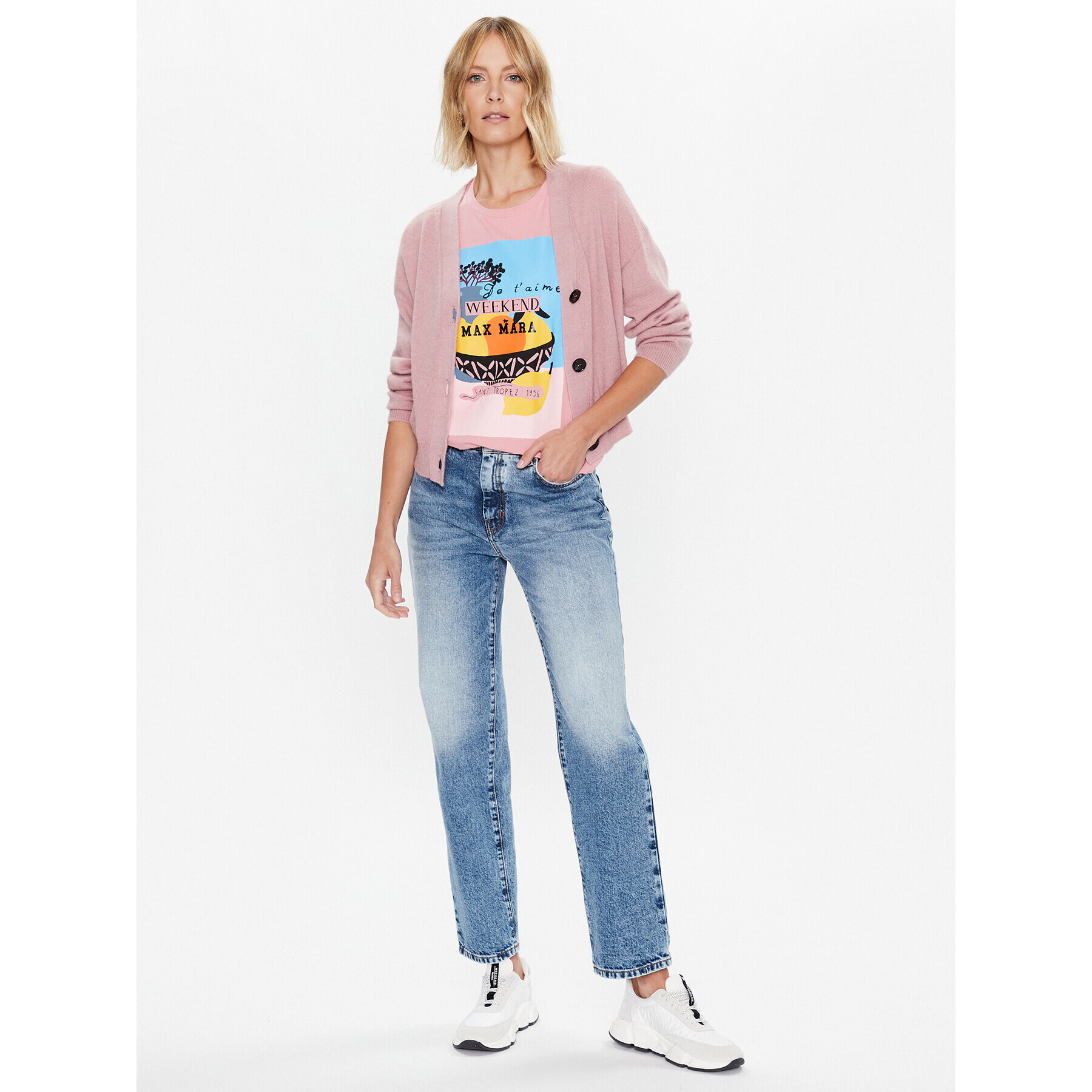 Weekend Max Mara Дънки Ortisei 23518107 Син Relaxed Fit - Pepit.bg