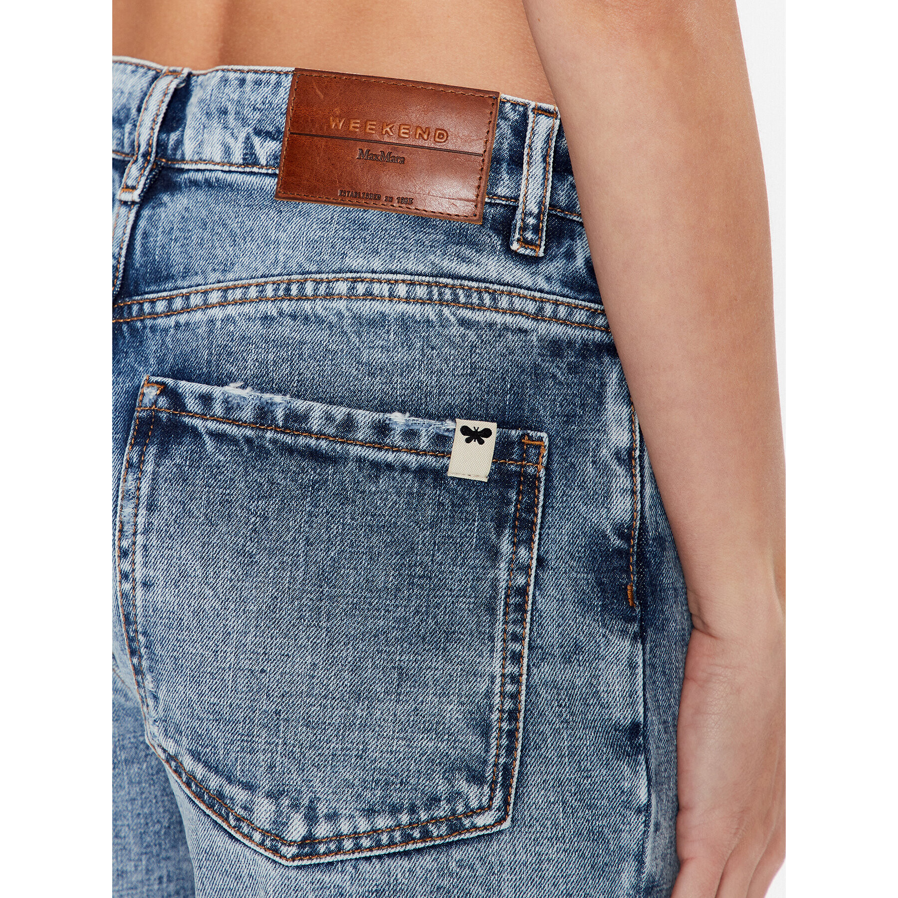 Weekend Max Mara Дънки Ortisei 23518107 Син Relaxed Fit - Pepit.bg