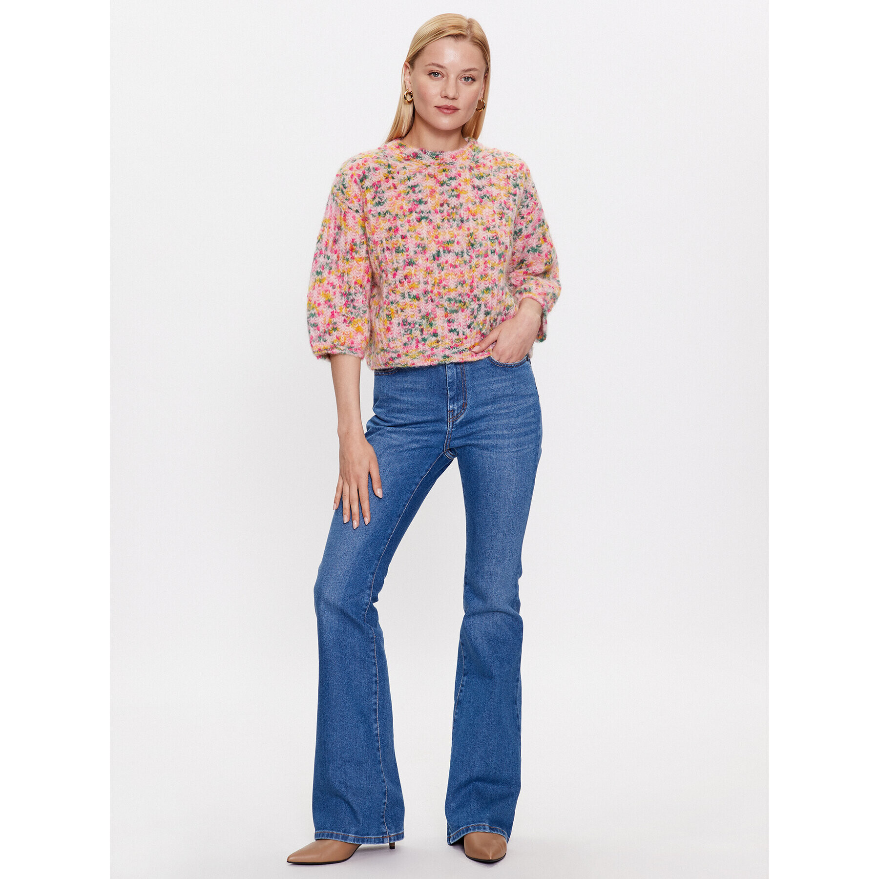 Weekend Max Mara Дънки Palo 2351860139 Син Wide Leg - Pepit.bg