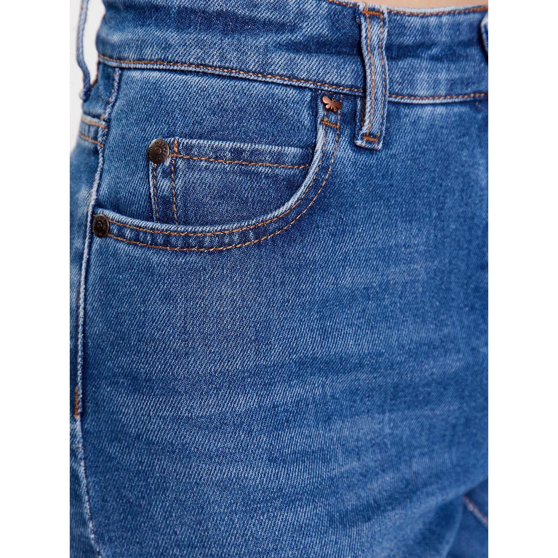 Weekend Max Mara Дънки Palo 2351860139 Син Wide Leg - Pepit.bg