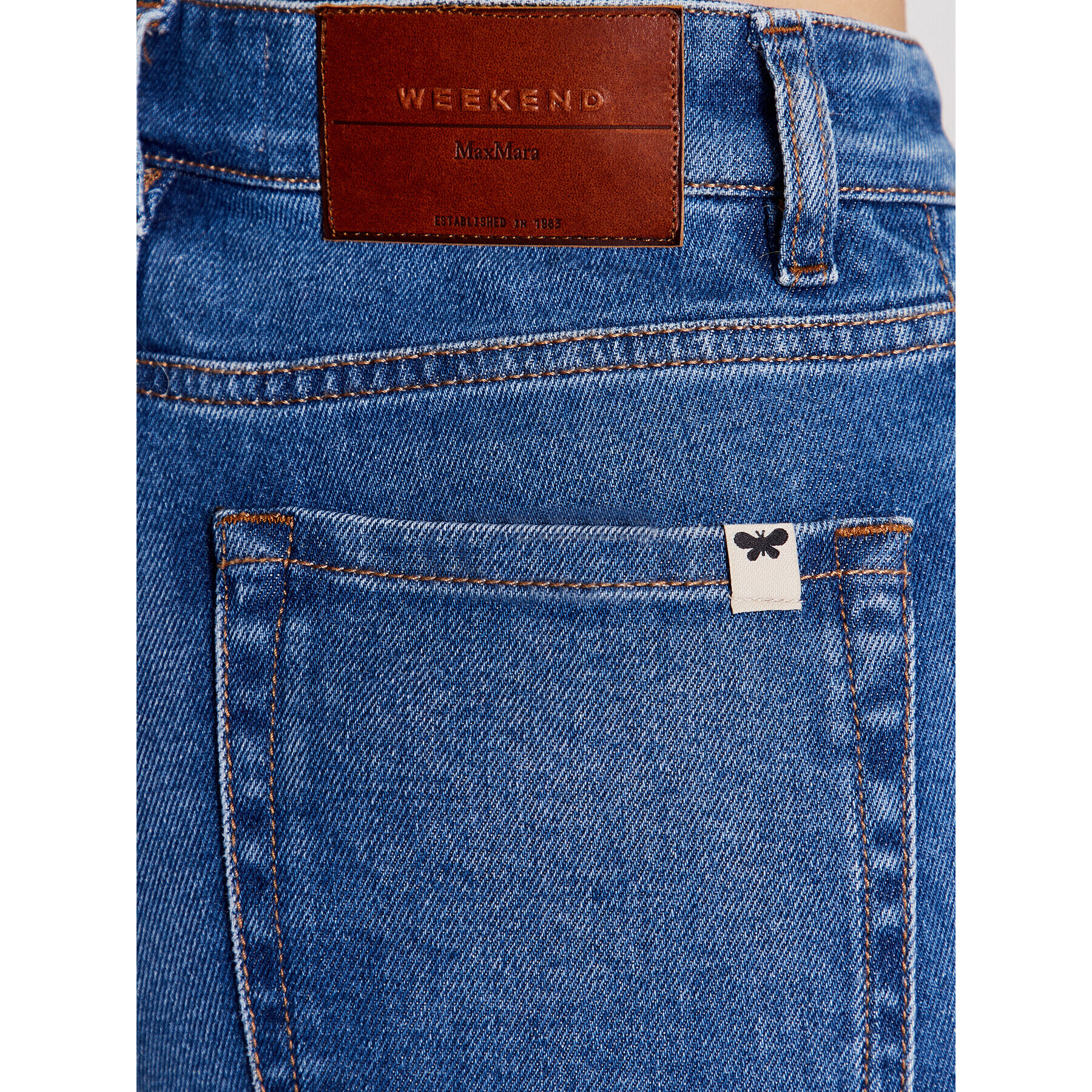 Weekend Max Mara Дънки Palo 2351860139 Син Wide Leg - Pepit.bg
