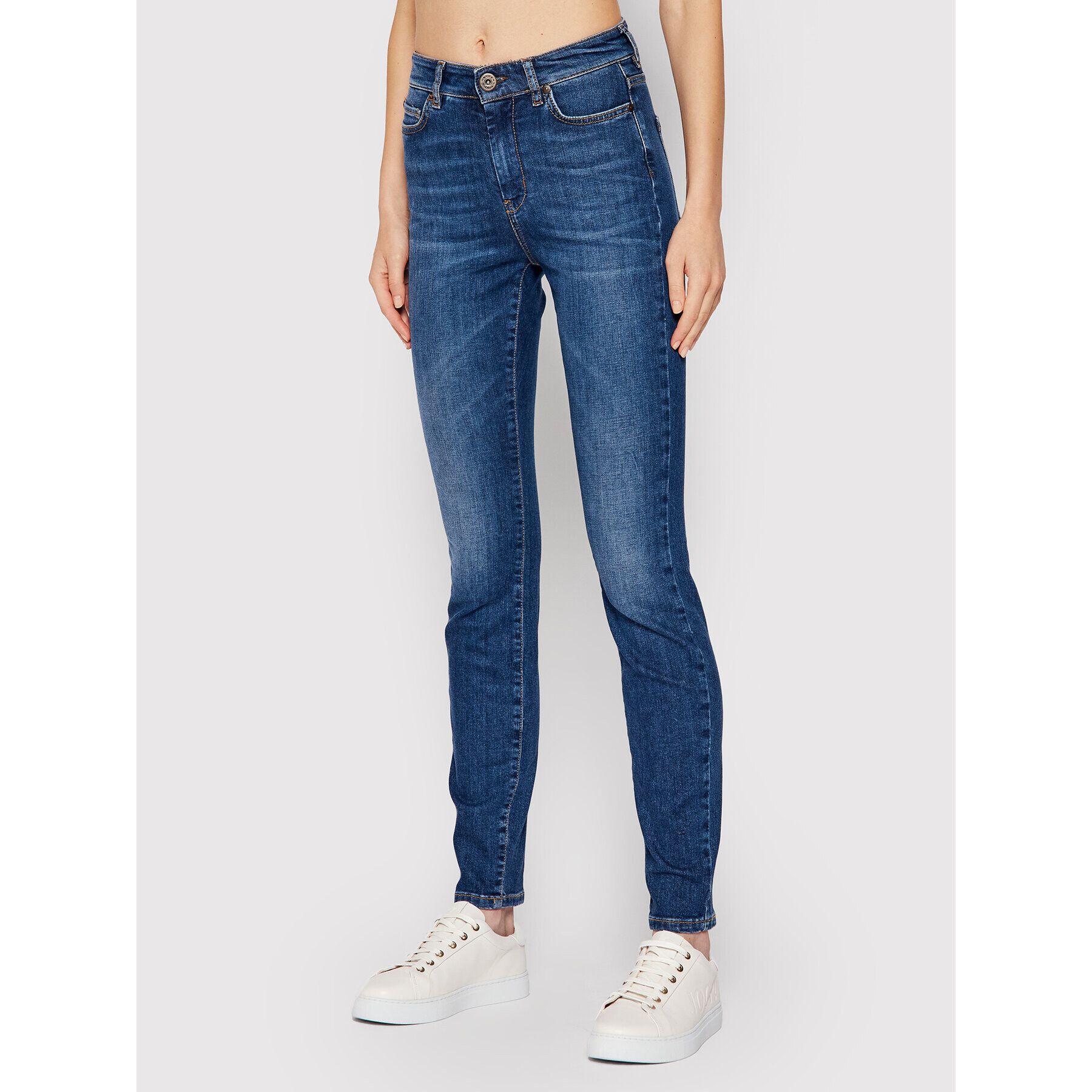 Weekend Max Mara Дънки Tenace 51860319 Тъмносин Slim Fit - Pepit.bg