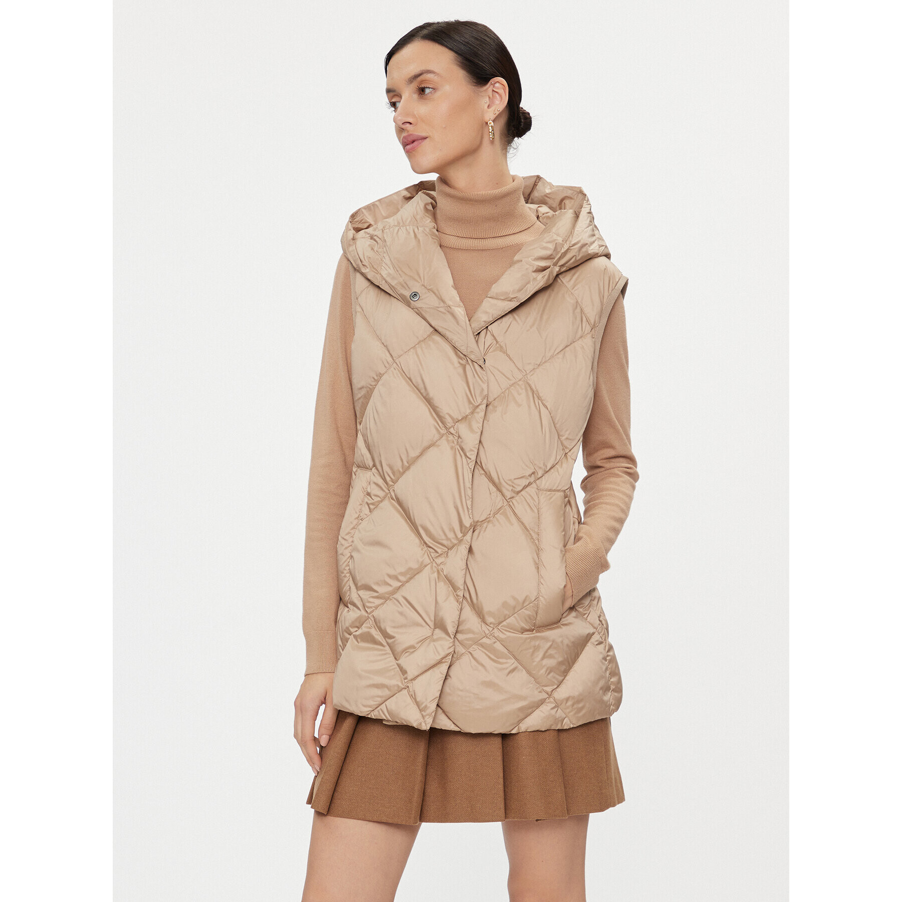 Weekend Max Mara Елек Frutto 2352960133 Бежов Regular Fit - Pepit.bg