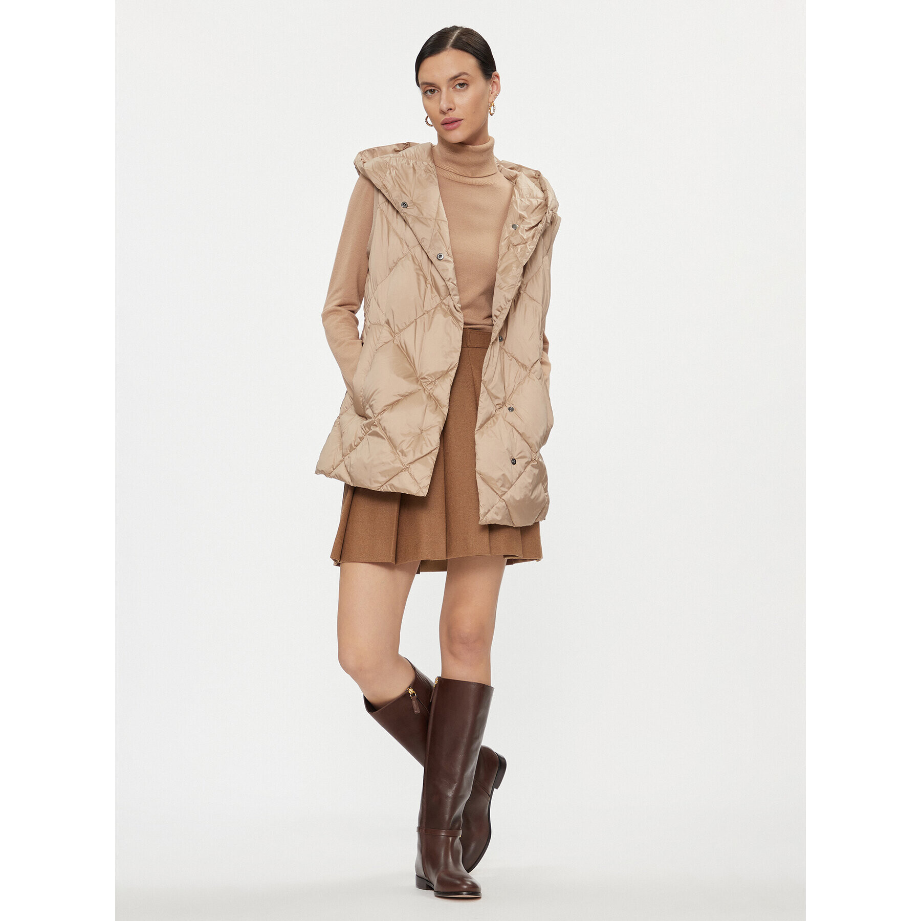 Weekend Max Mara Елек Frutto 2352960133 Бежов Regular Fit - Pepit.bg