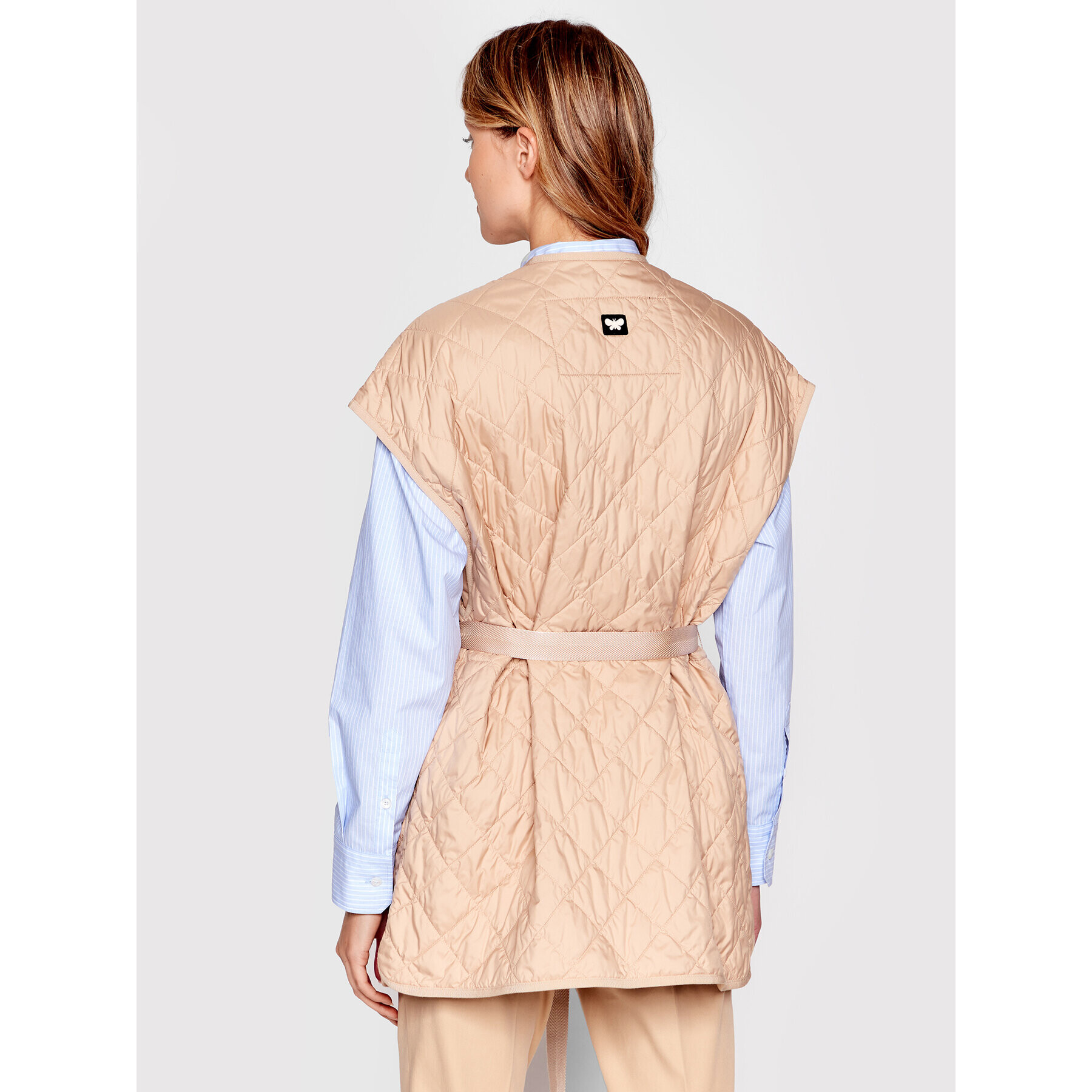 Weekend Max Mara Елек Rubiera 52910127 Бежов Regular Fit - Pepit.bg