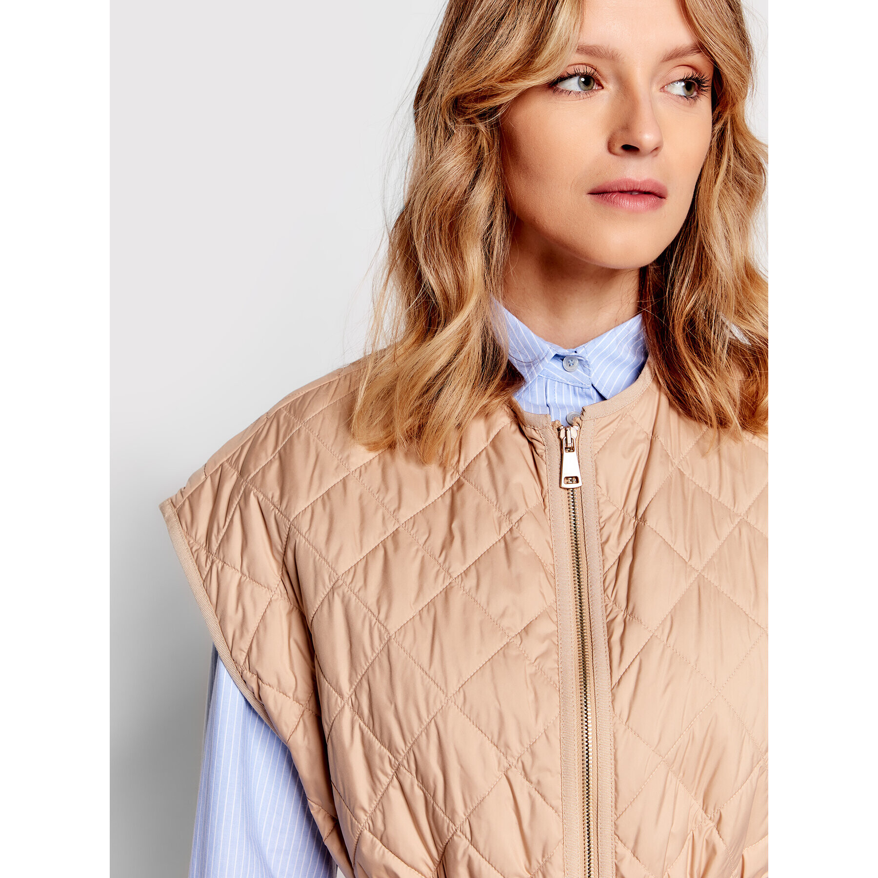 Weekend Max Mara Елек Rubiera 52910127 Бежов Regular Fit - Pepit.bg