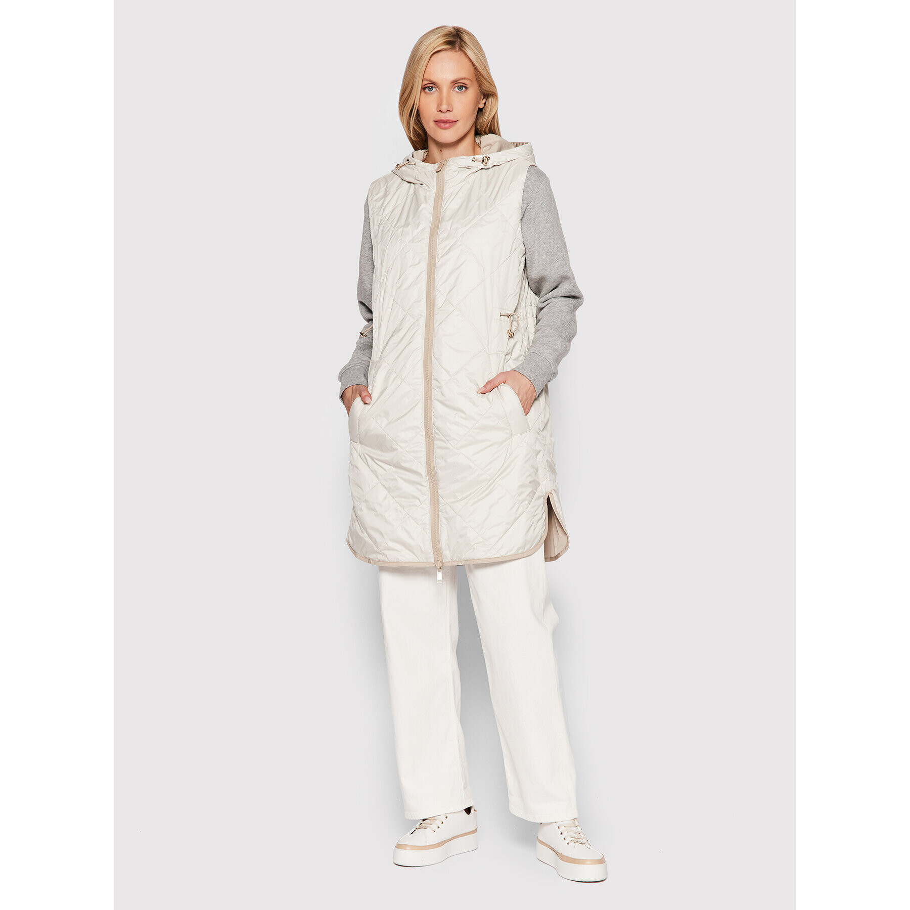 Weekend Max Mara Елек Vino 52960229 Бежов Regular Fit - Pepit.bg