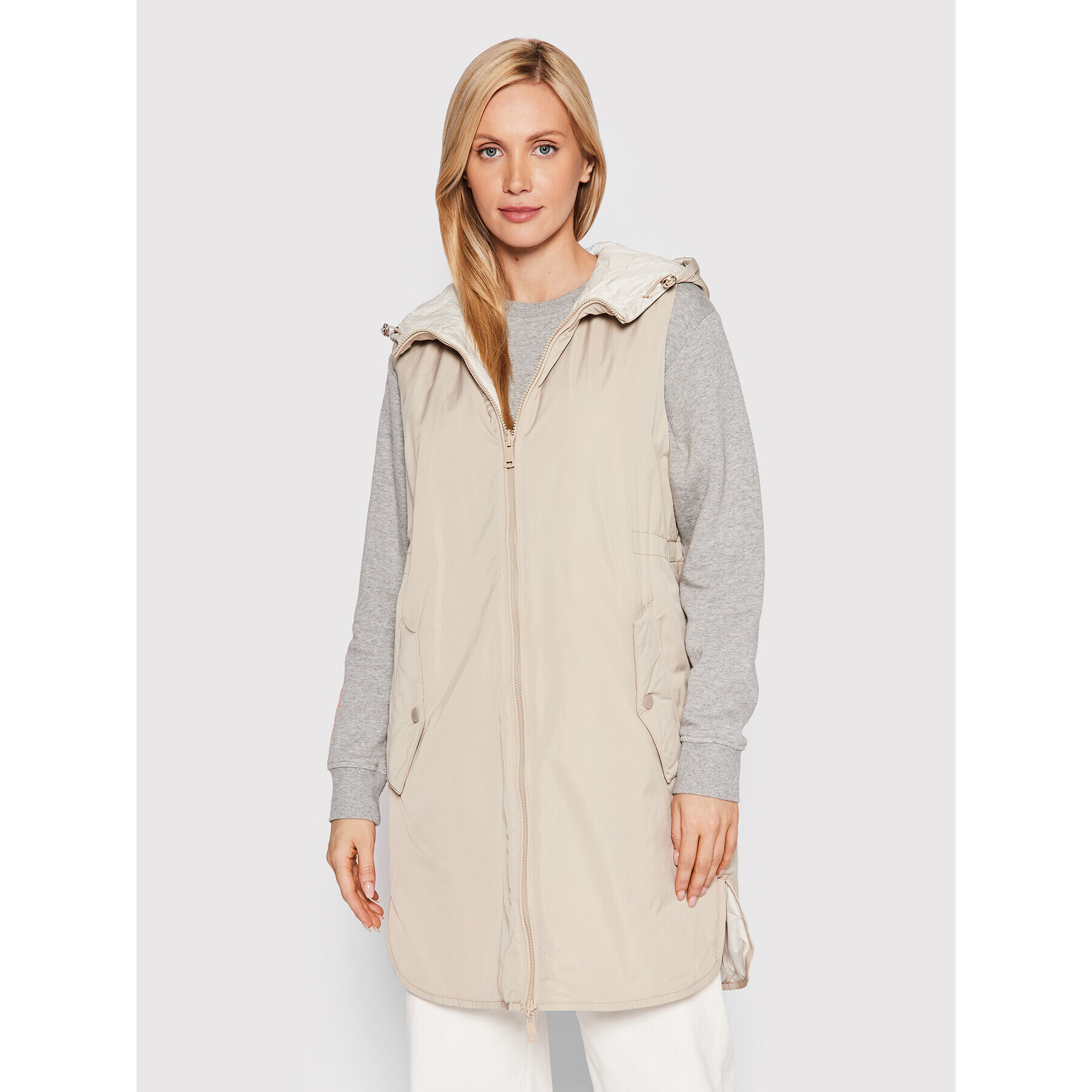 Weekend Max Mara Елек Vino 52960229 Бежов Regular Fit - Pepit.bg