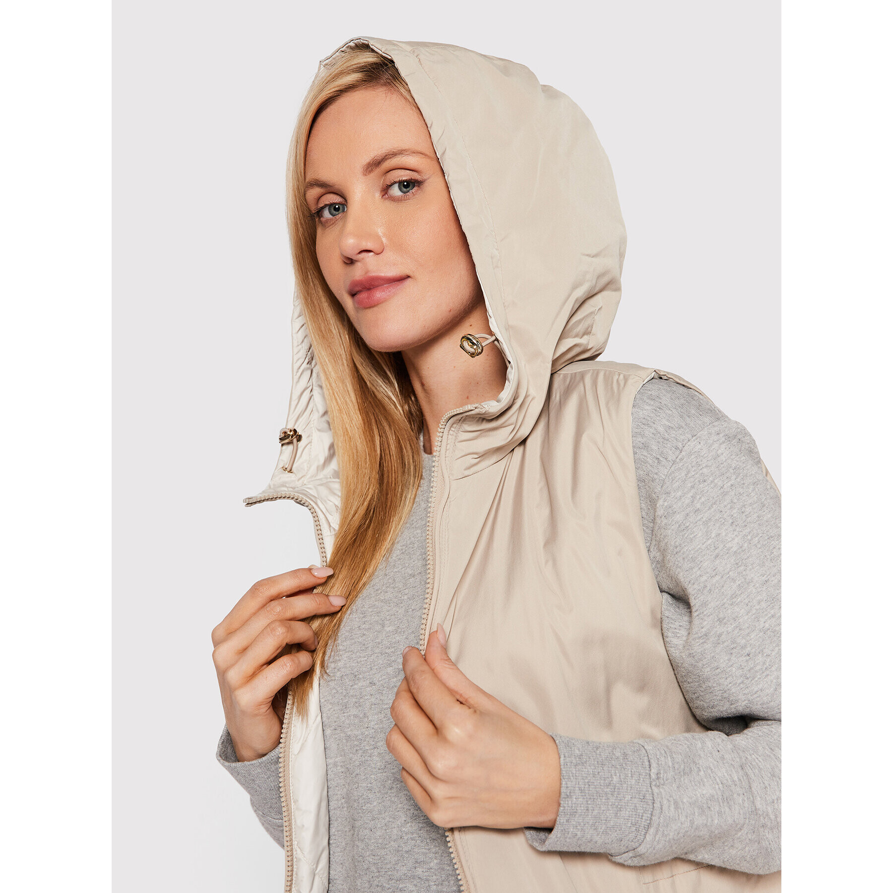 Weekend Max Mara Елек Vino 52960229 Бежов Regular Fit - Pepit.bg