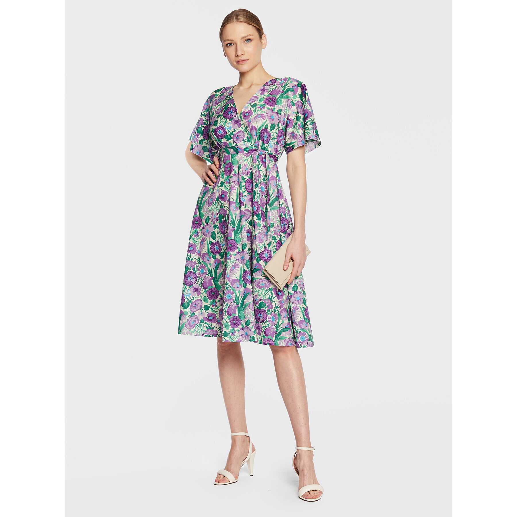 Weekend Max Mara Ежедневна рокля Dizzy 23562106 Виолетов Regular Fit - Pepit.bg