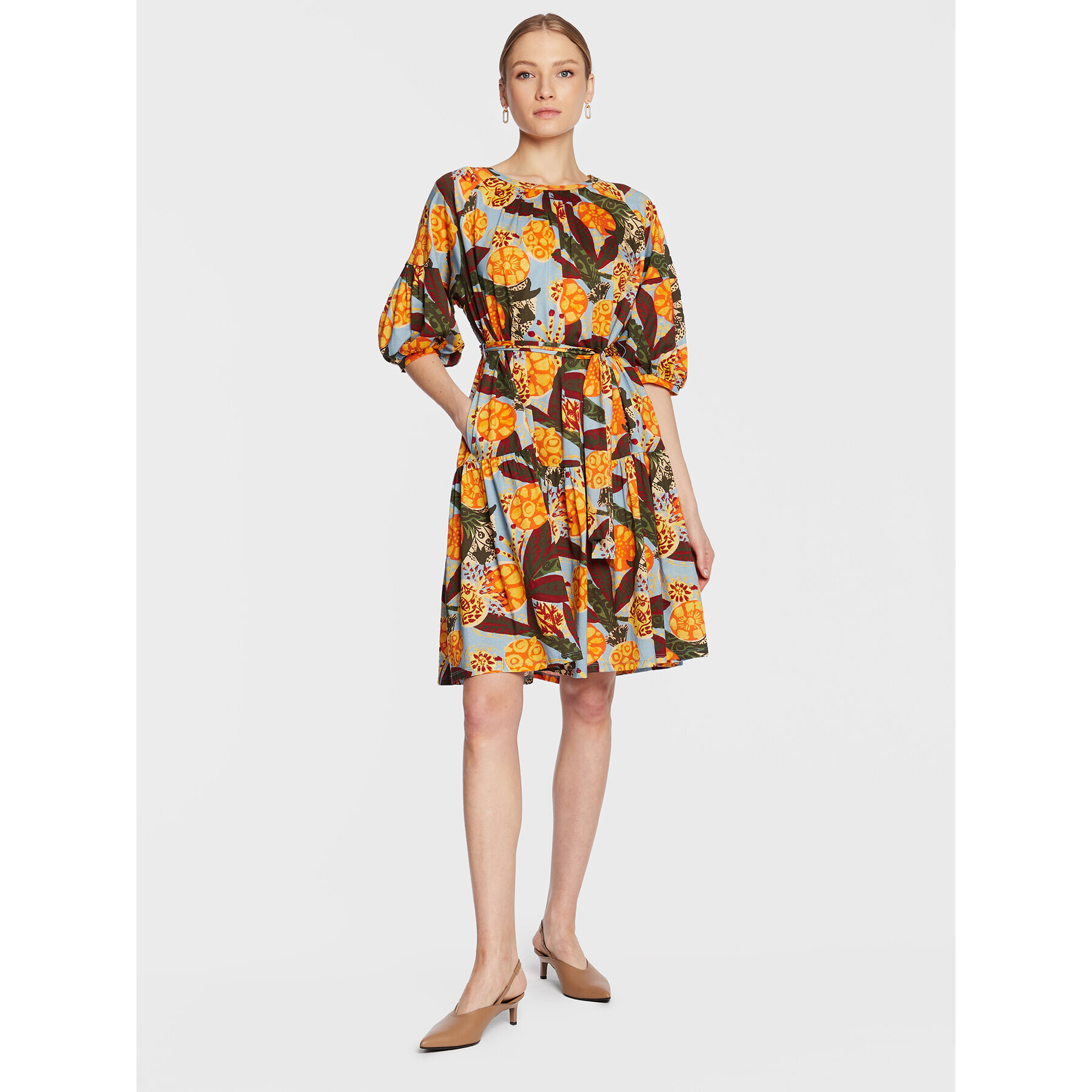 Weekend Max Mara Ежедневна рокля Lalla 23562107 Цветен Regular Fit - Pepit.bg