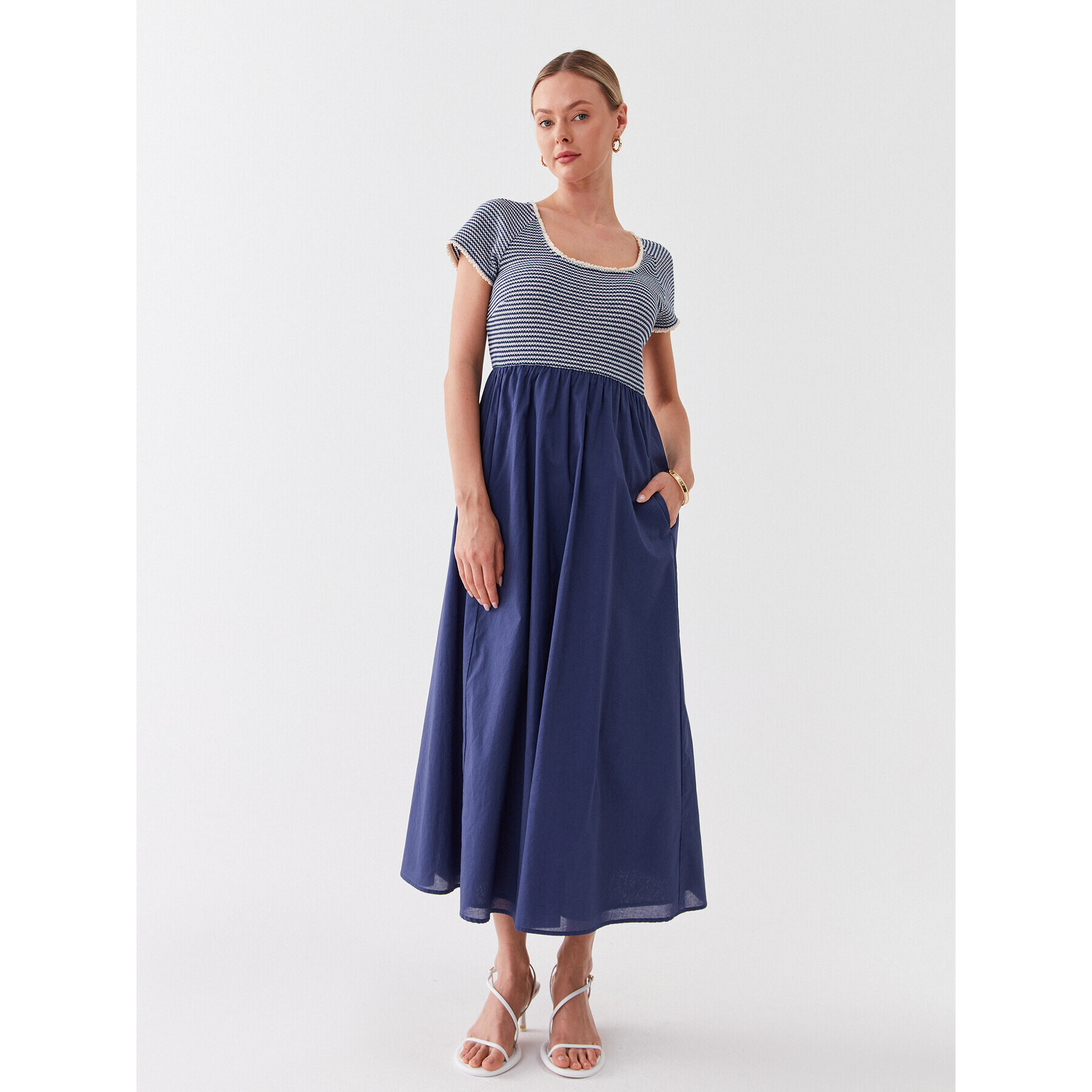 Weekend Max Mara Ежедневна рокля Parole 23562104 Тъмносин Regular Fit - Pepit.bg