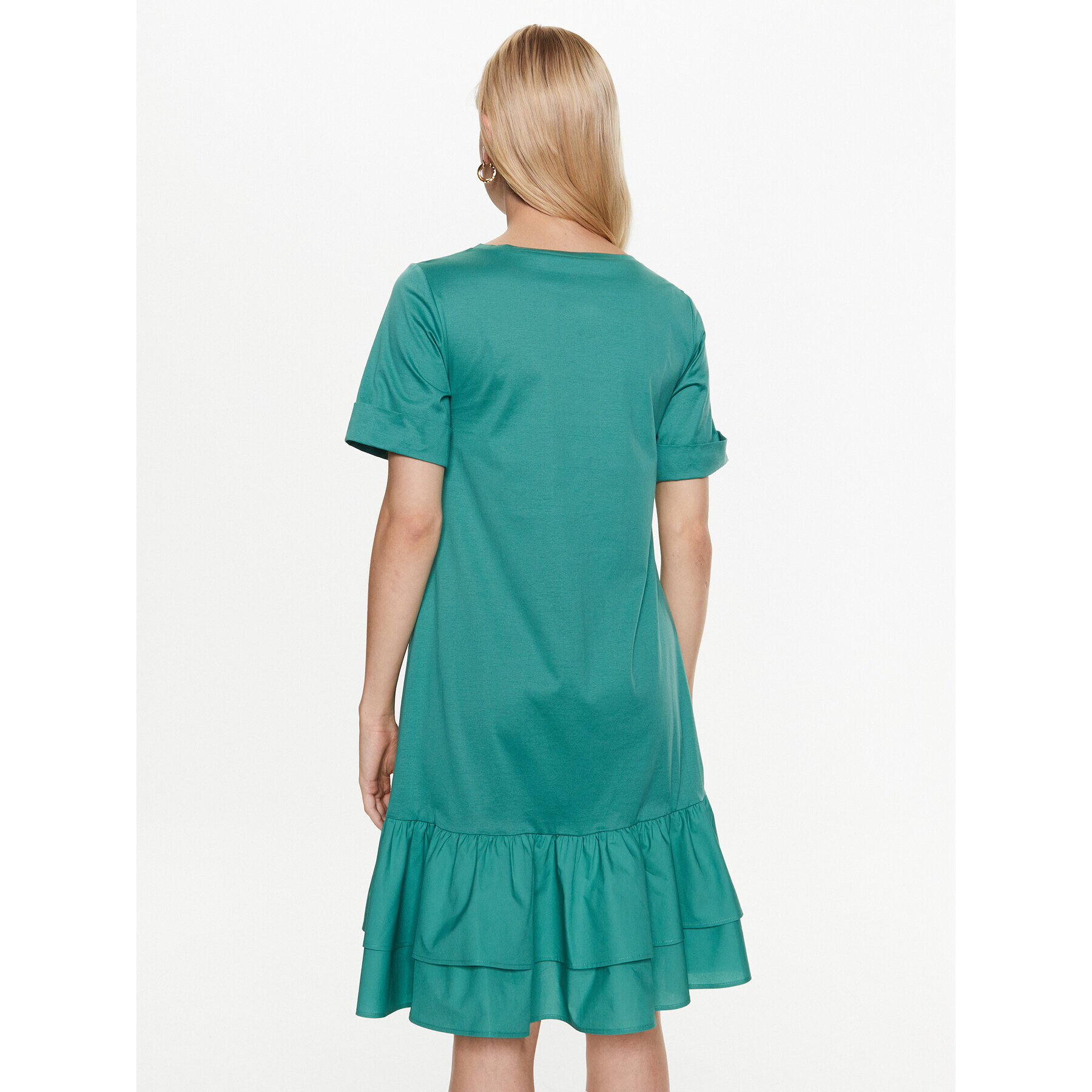 Weekend Max Mara Ежедневна рокля Vanna 2356210331 Зелен Relaxed Fit - Pepit.bg