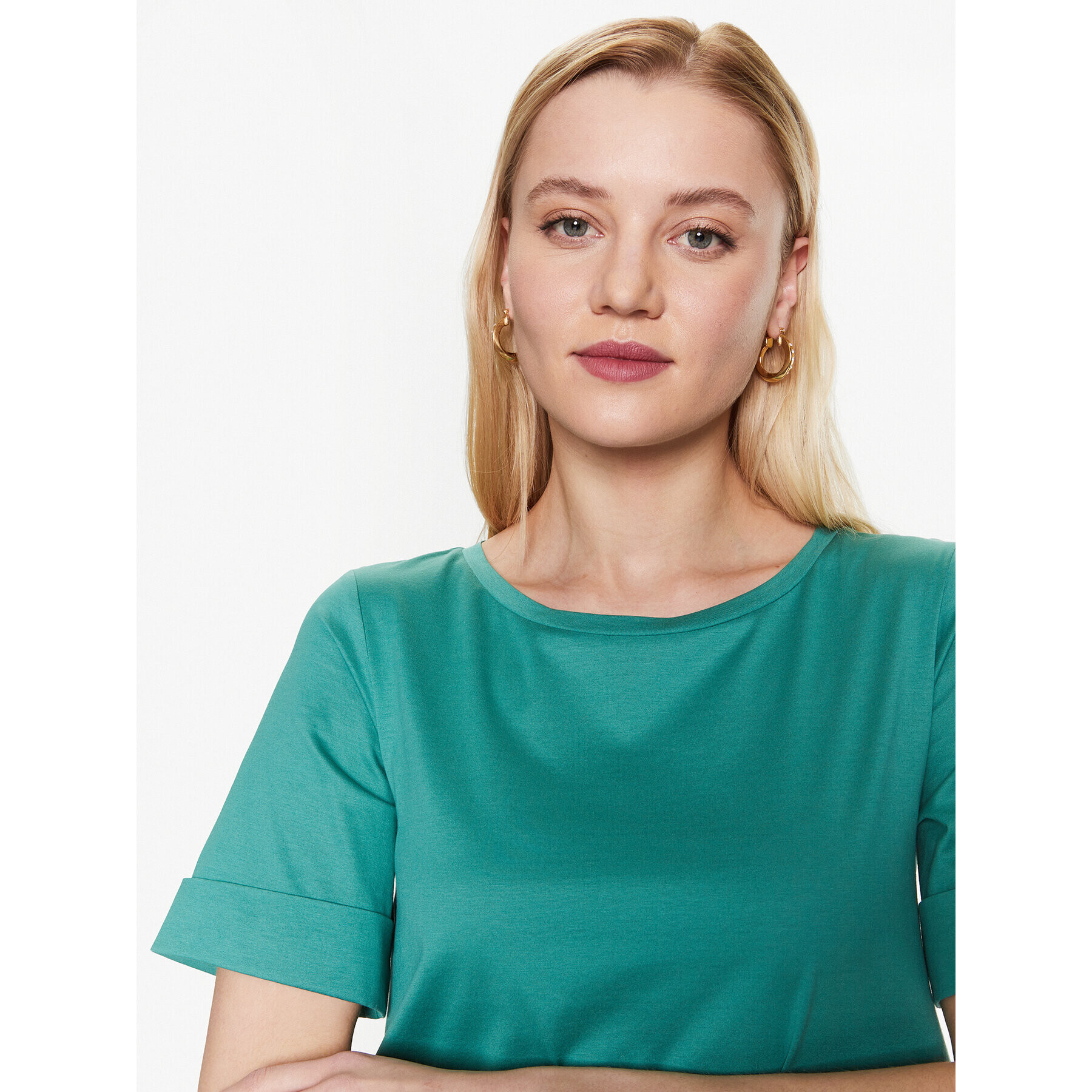 Weekend Max Mara Ежедневна рокля Vanna 2356210331 Зелен Relaxed Fit - Pepit.bg