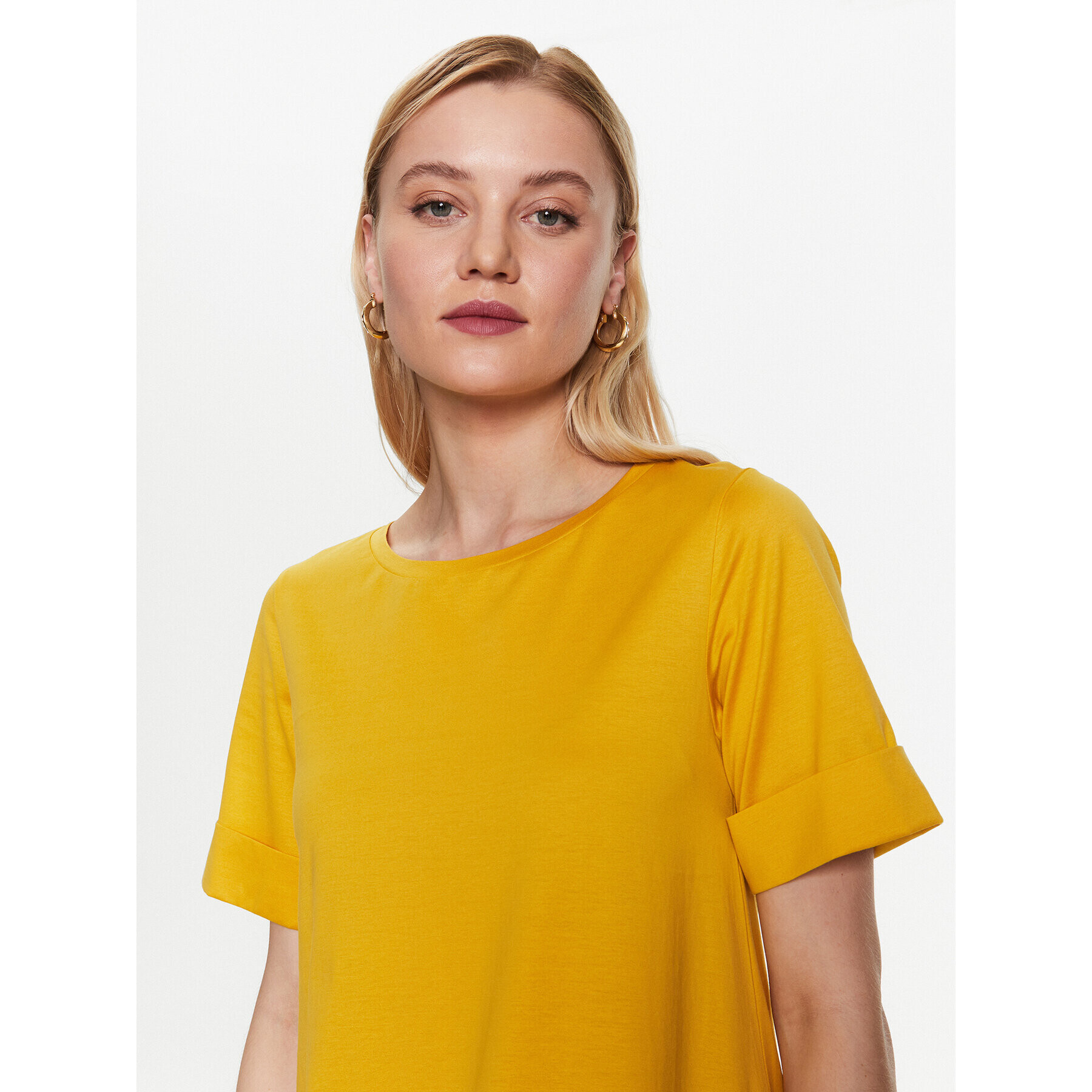 Weekend Max Mara Ежедневна рокля Vanna 2356210331 Жълт Regular Fit - Pepit.bg