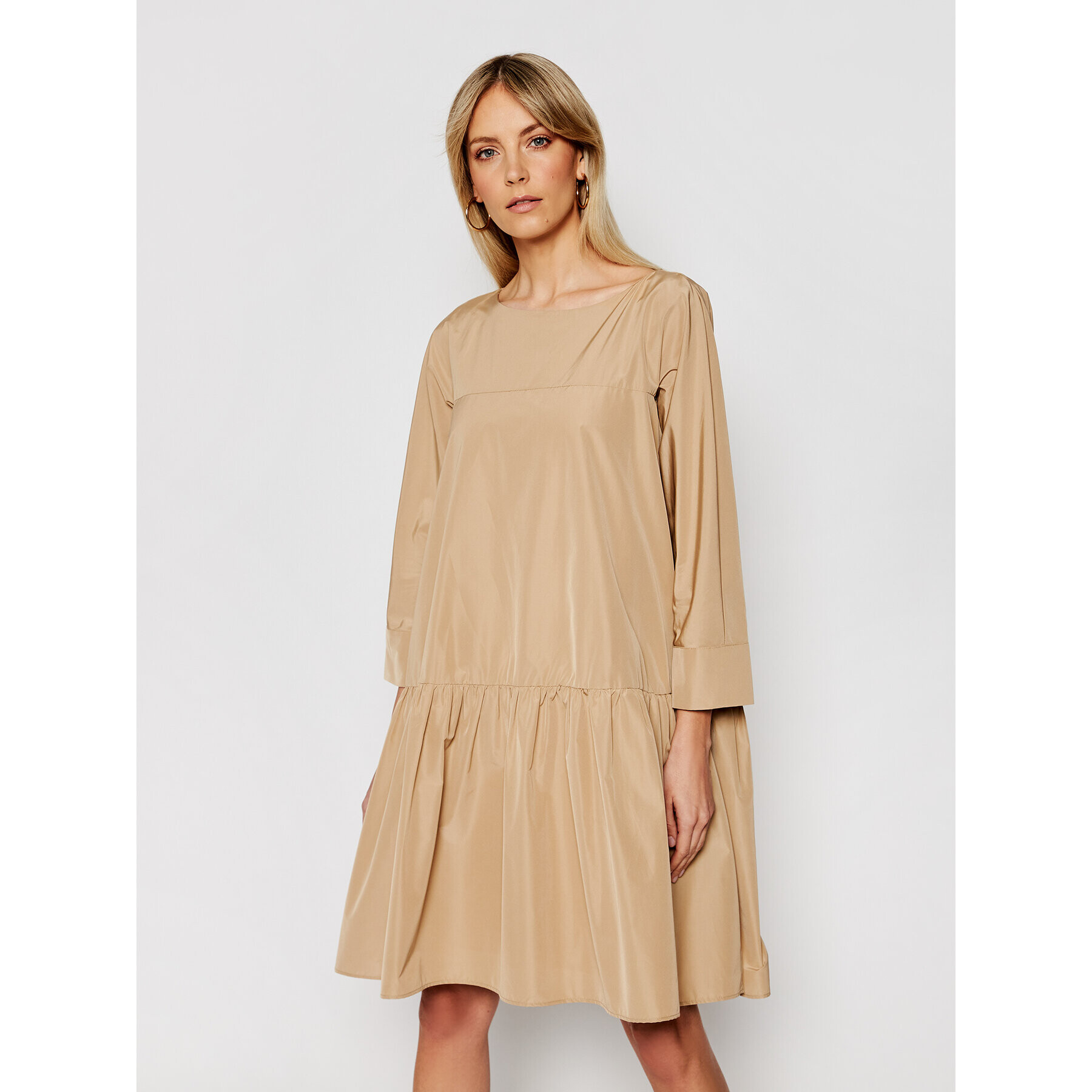 Weekend Max Mara Ежедневна рокля Ombrina 52210317 Бежов Regular Fit - Pepit.bg